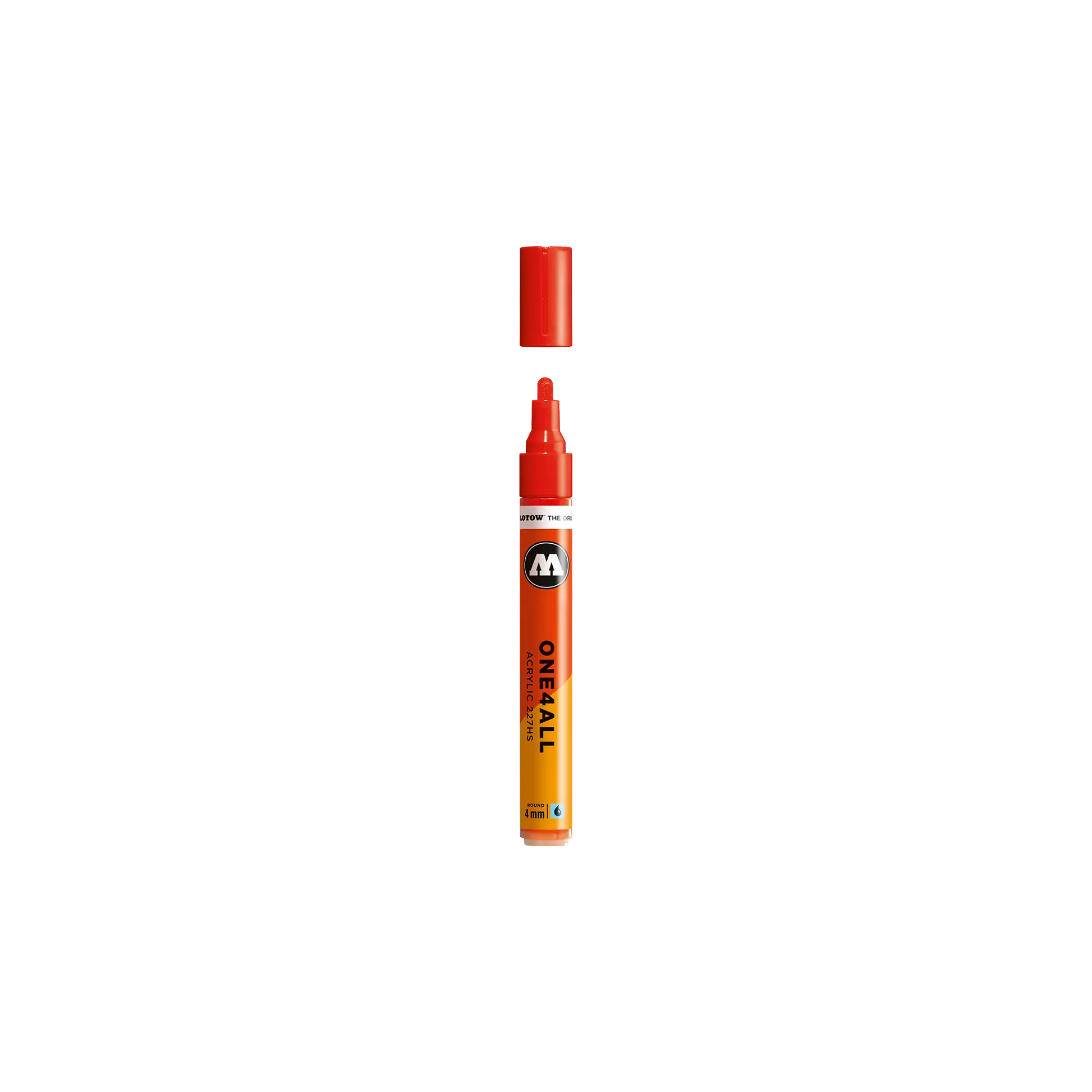 Acrylic marker One4All 227HS 4mm #013 traffic red