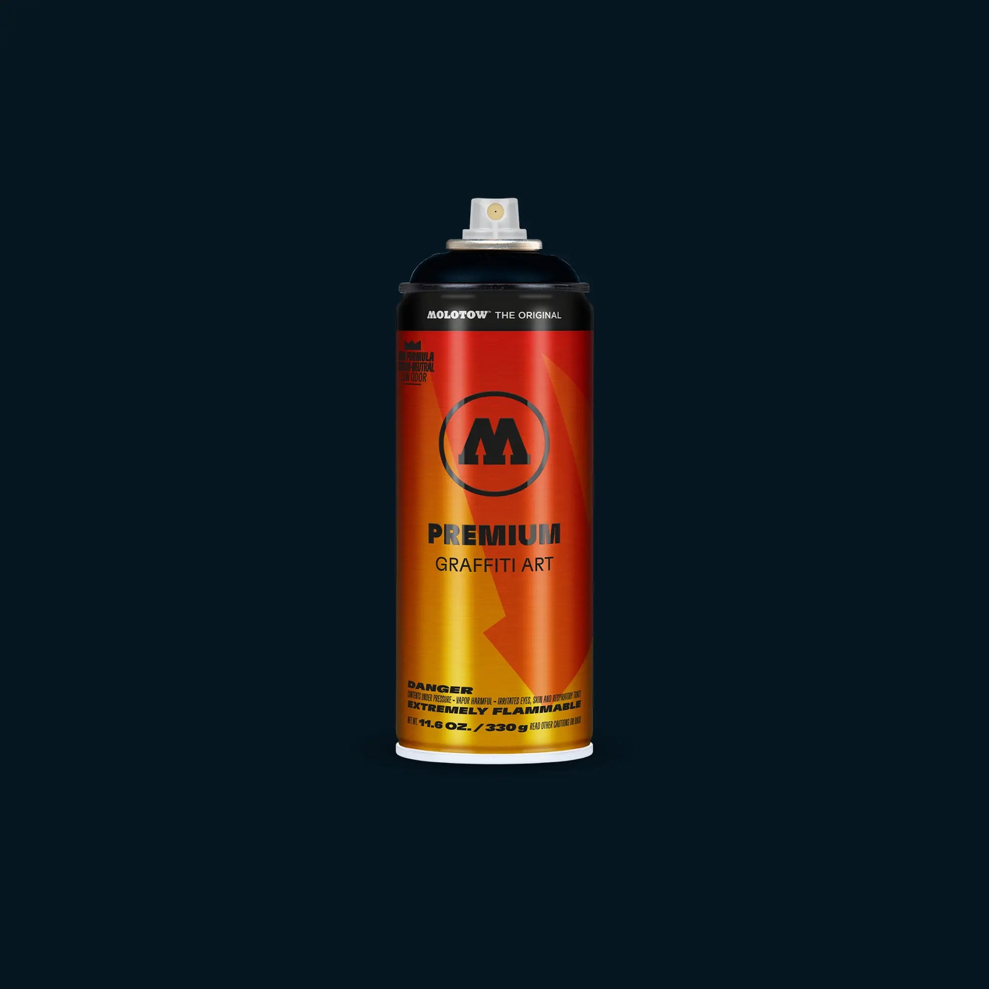 Molotow Premium 400ml #249 TOAST Signal Black Transparent
