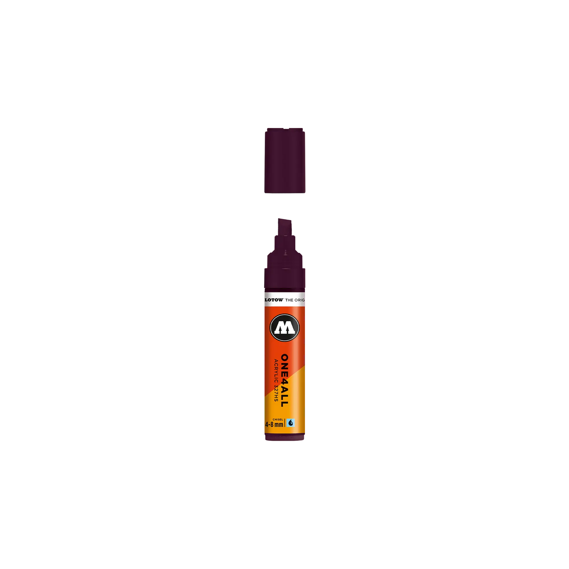 Acrylic marker One4All 327HS 4-8mm #233 purple violet