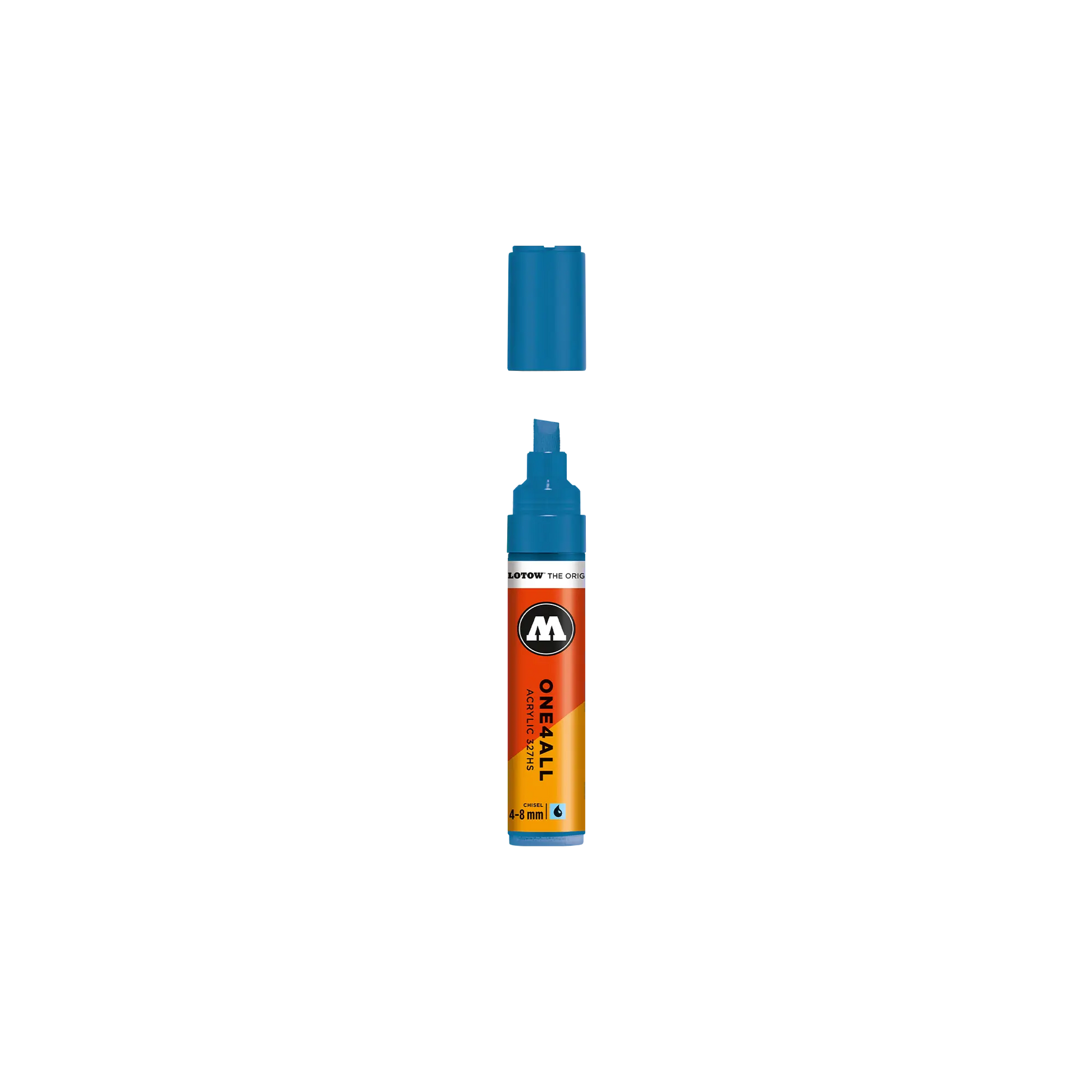 Acrylic marker One4All 327HS 4-8mm #230 schock blue