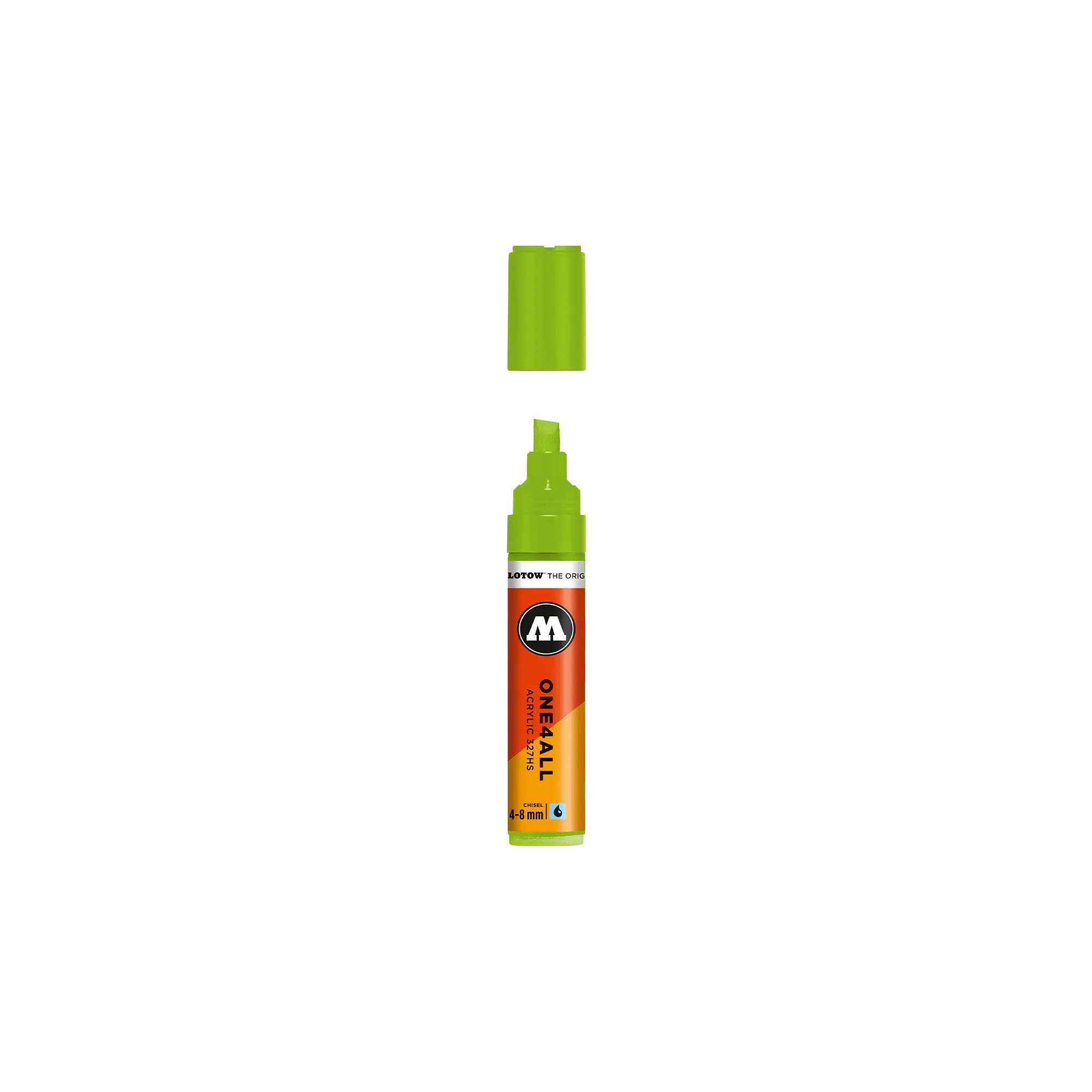 Acrylic marker One4All 327HS 4-8mm #221 grasshopper