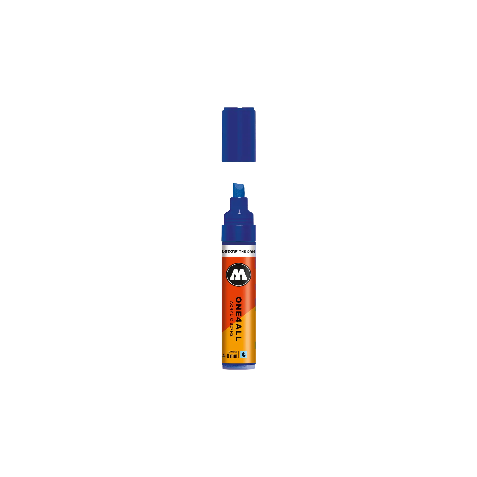 Acrylic marker One4All 327HS 4-8mm #204 true blue