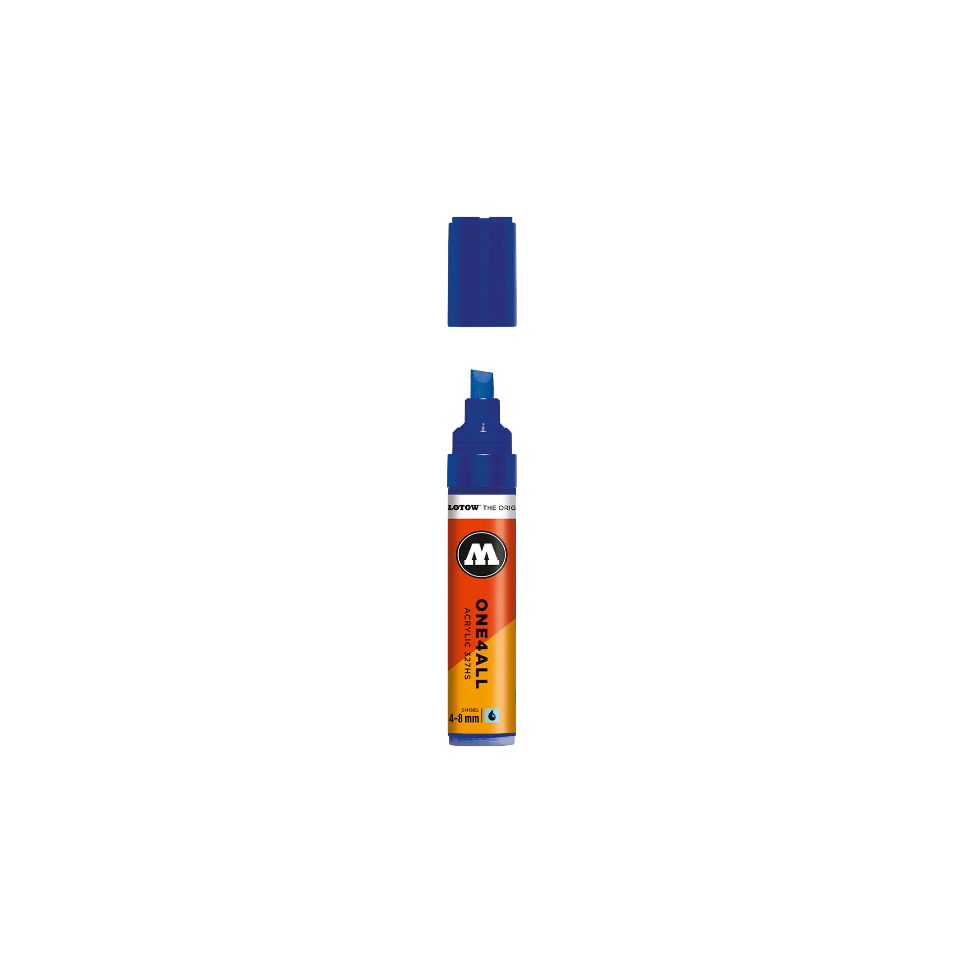 Acrylic marker One4All 327HS 4-8mm #204 true blue