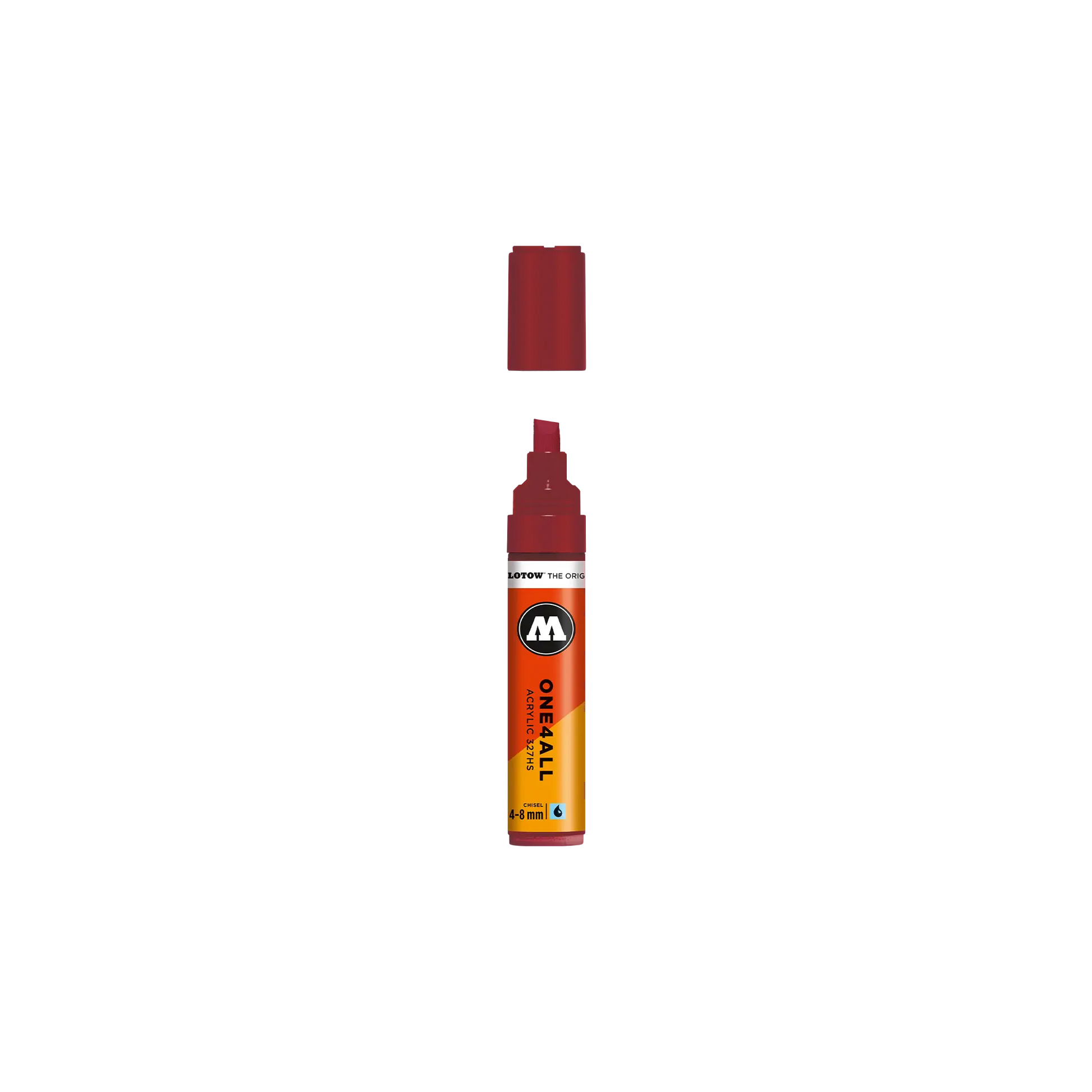 Acrylic marker One4All 327HS 4-8mm #086 burgundy