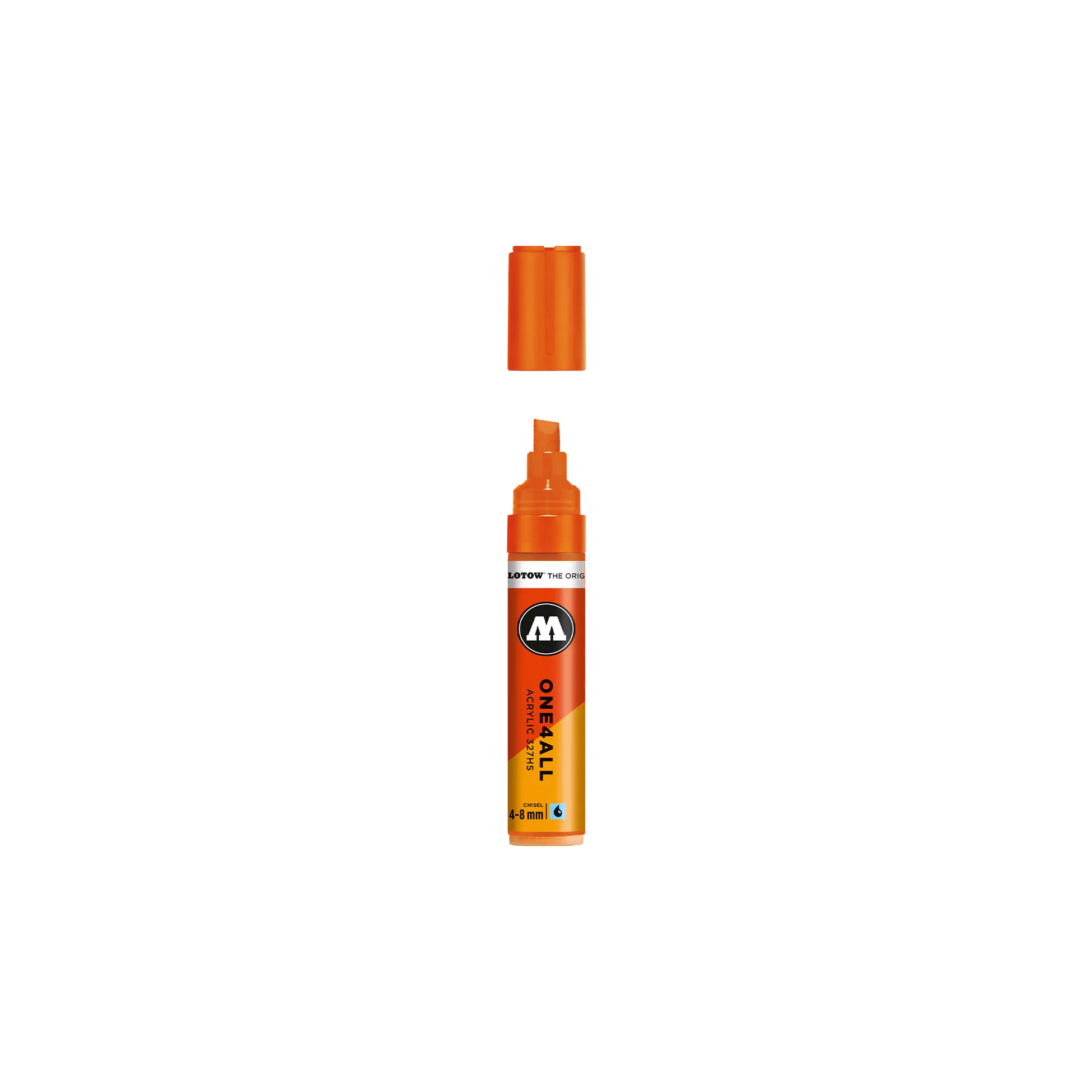 Acrylic marker One4All 327HS 4-8mm #085 DARE orange