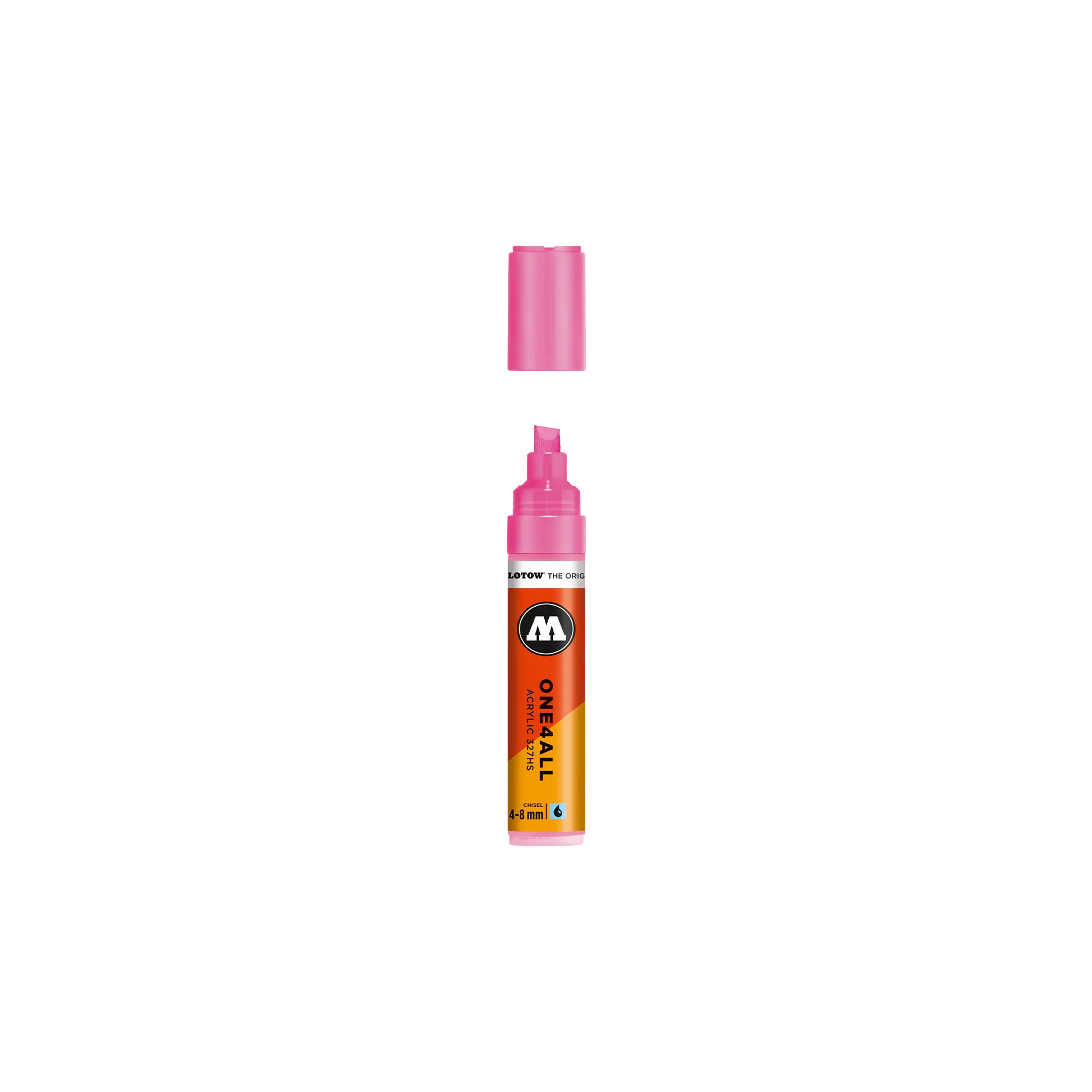 Acrylic marker One4All 327HS 4-8mm #200 neon pink