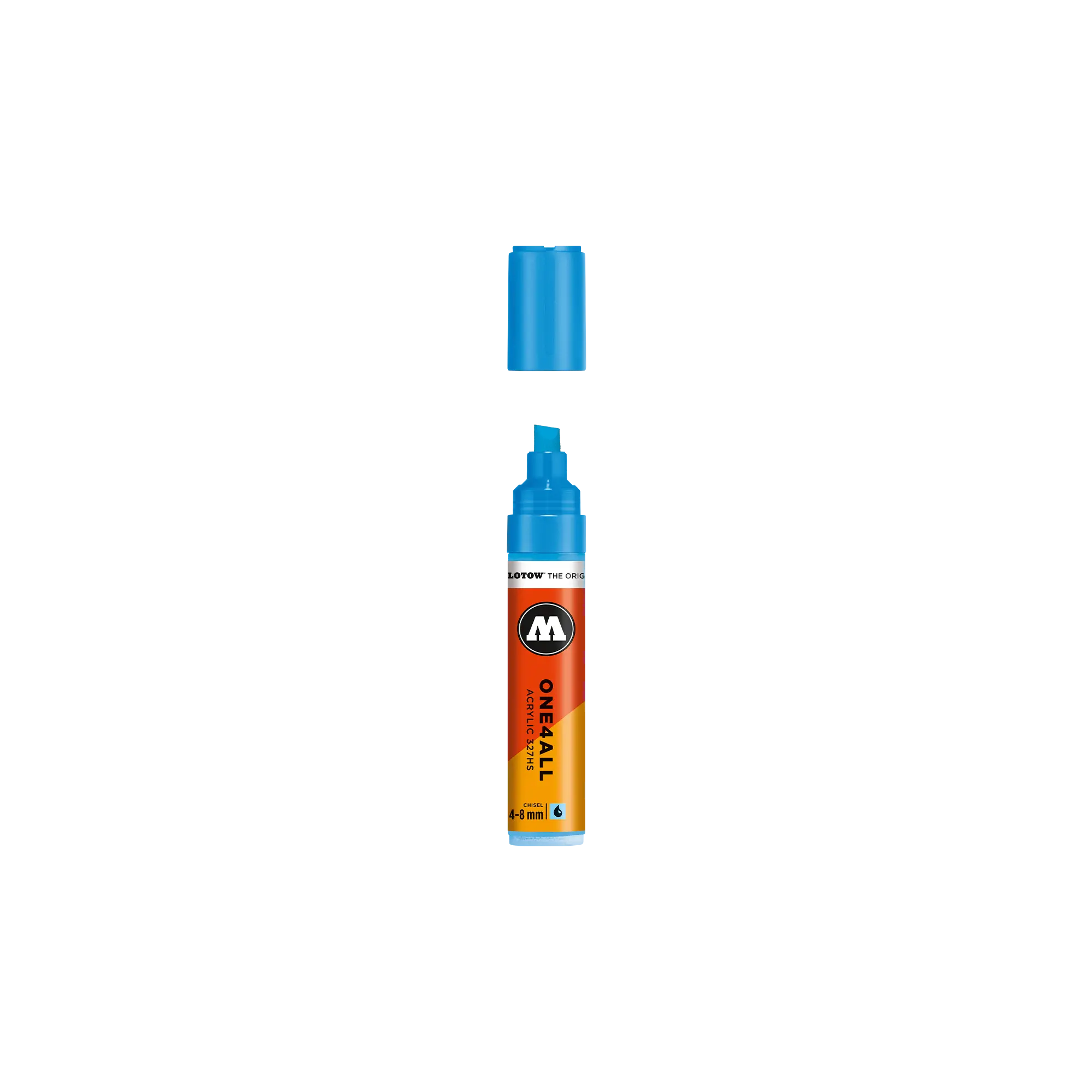 Acrylic marker One4All 327HS 4-8mm #161 shock blue middle
