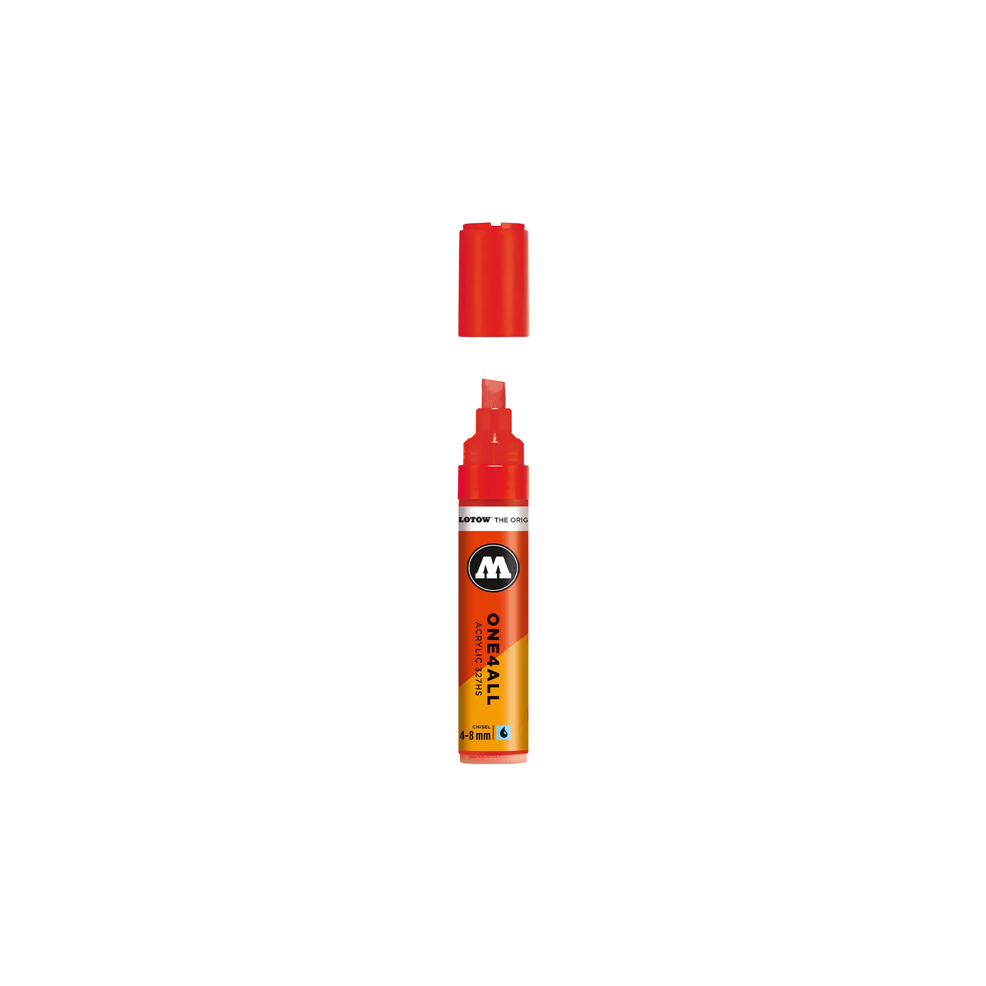 Acrylic marker One4All 327HS 4-8mm #013 traffic red