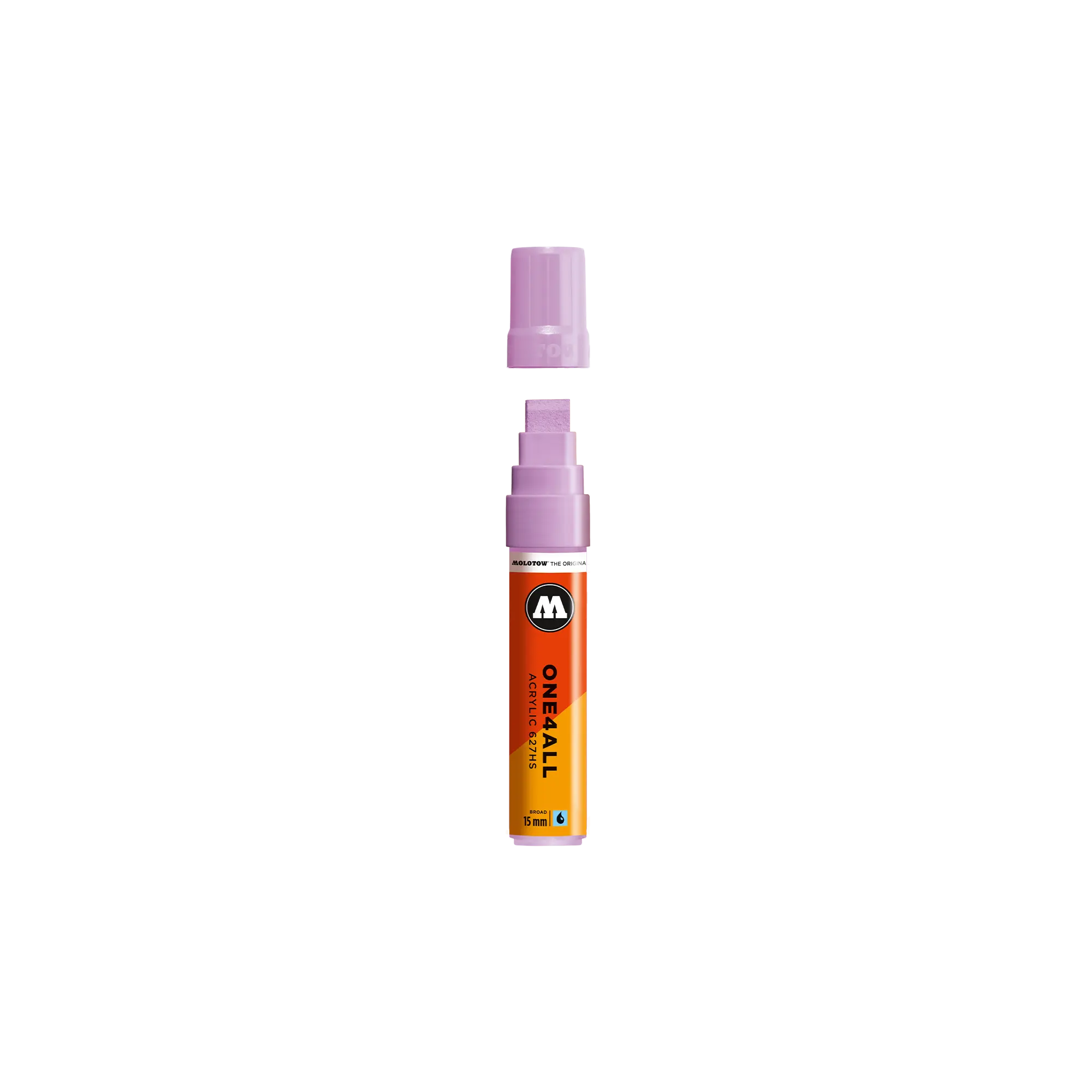 Acrylic marker One4All 627HS 15mm #201 lilac pastel