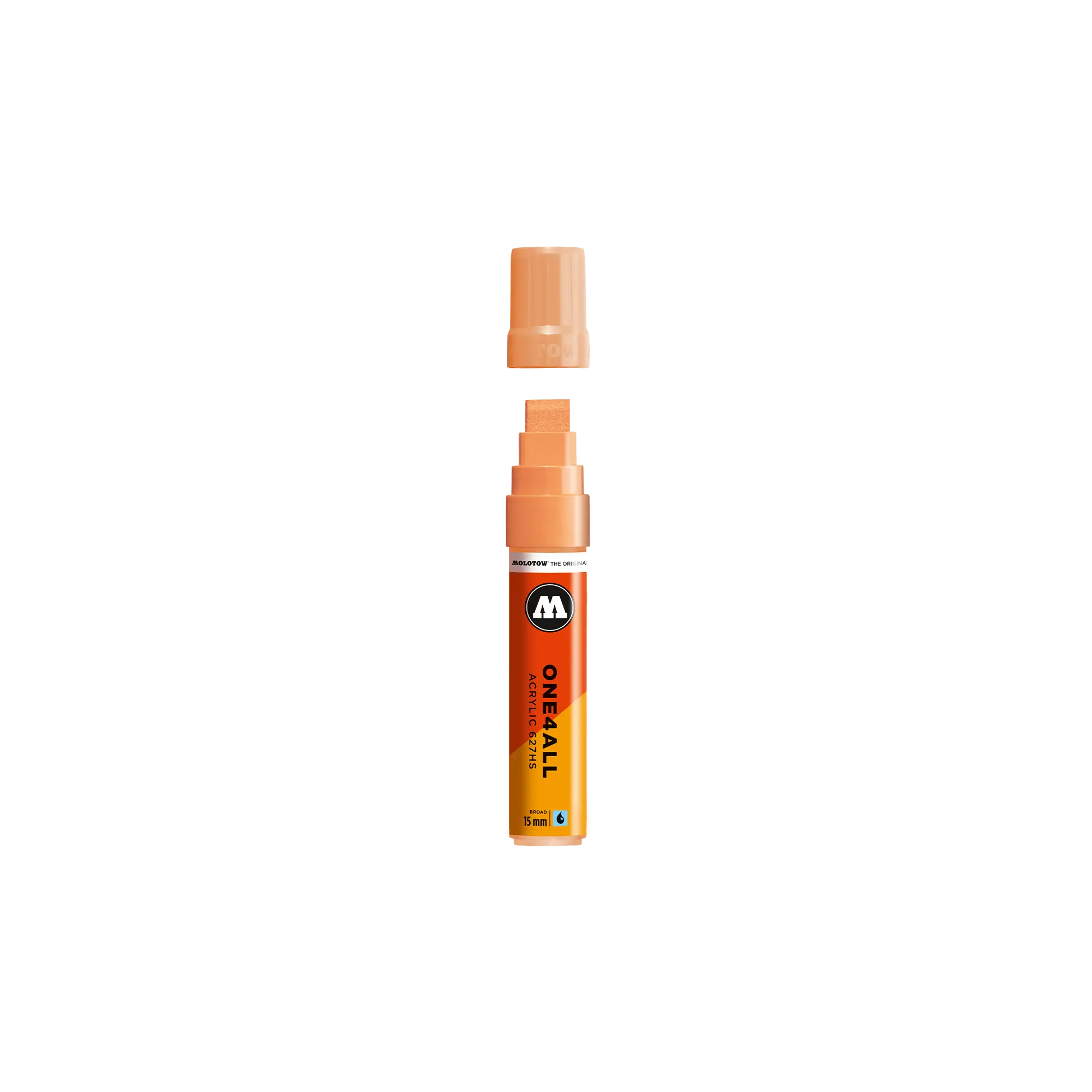 Acrylic marker One4All 627HS 15mm #117 peach pastel
