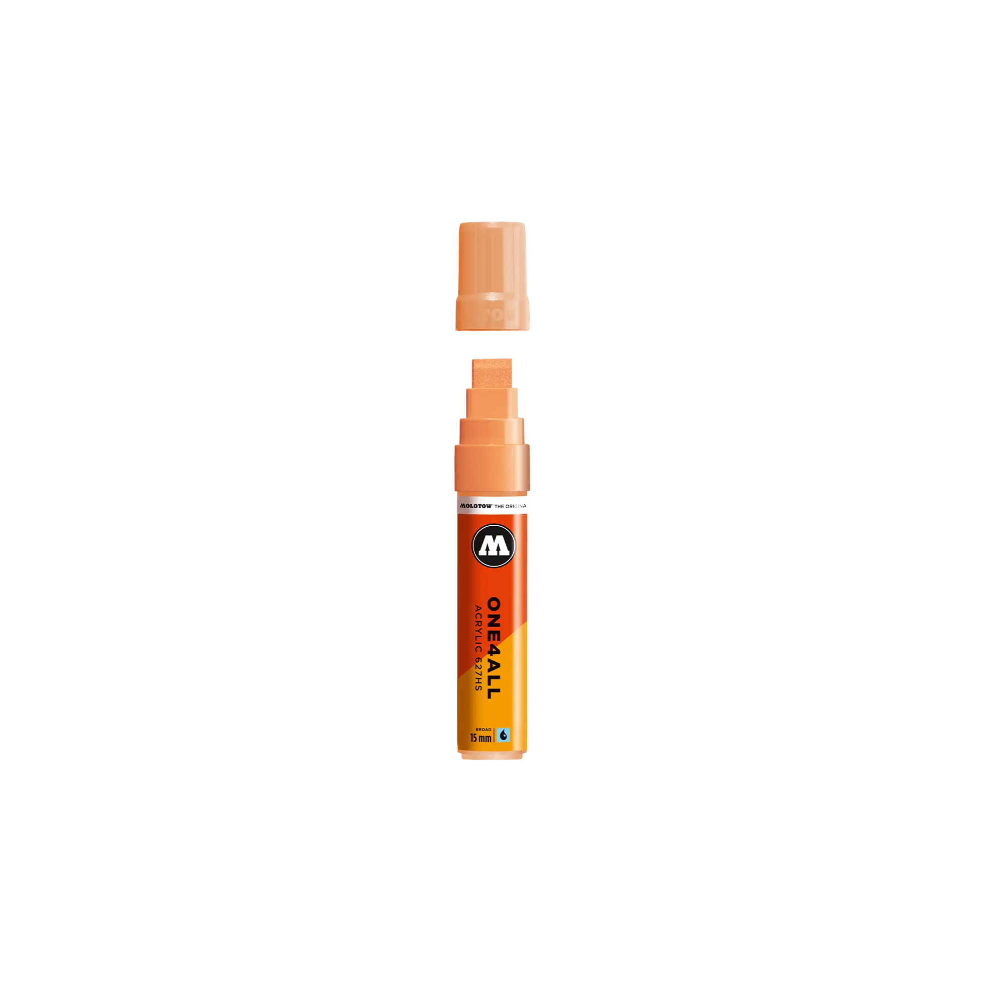 Acrylic marker One4All 627HS 15mm #117 peach pastel
