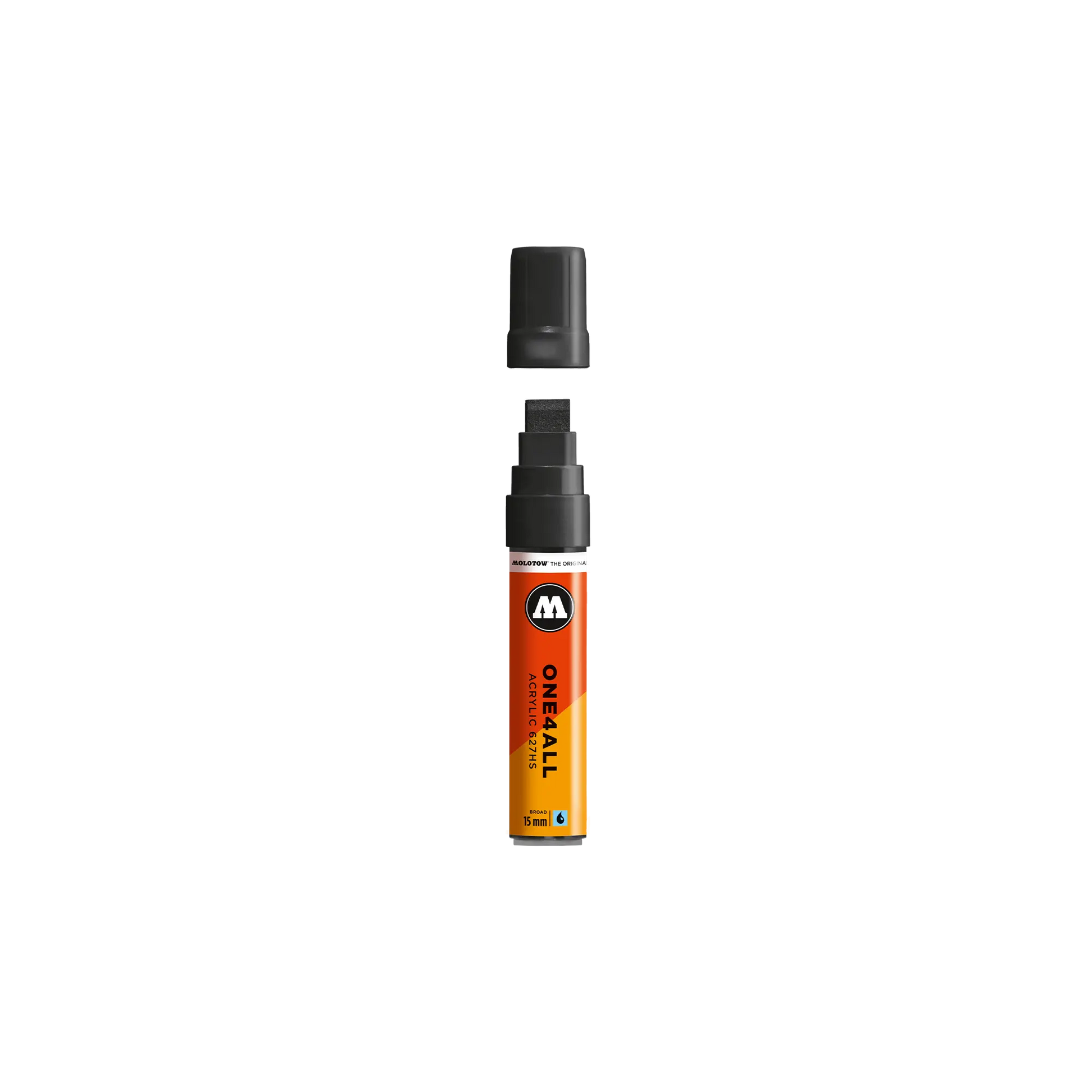 Acrylic marker One4All 627HS 15mm #180 signal black