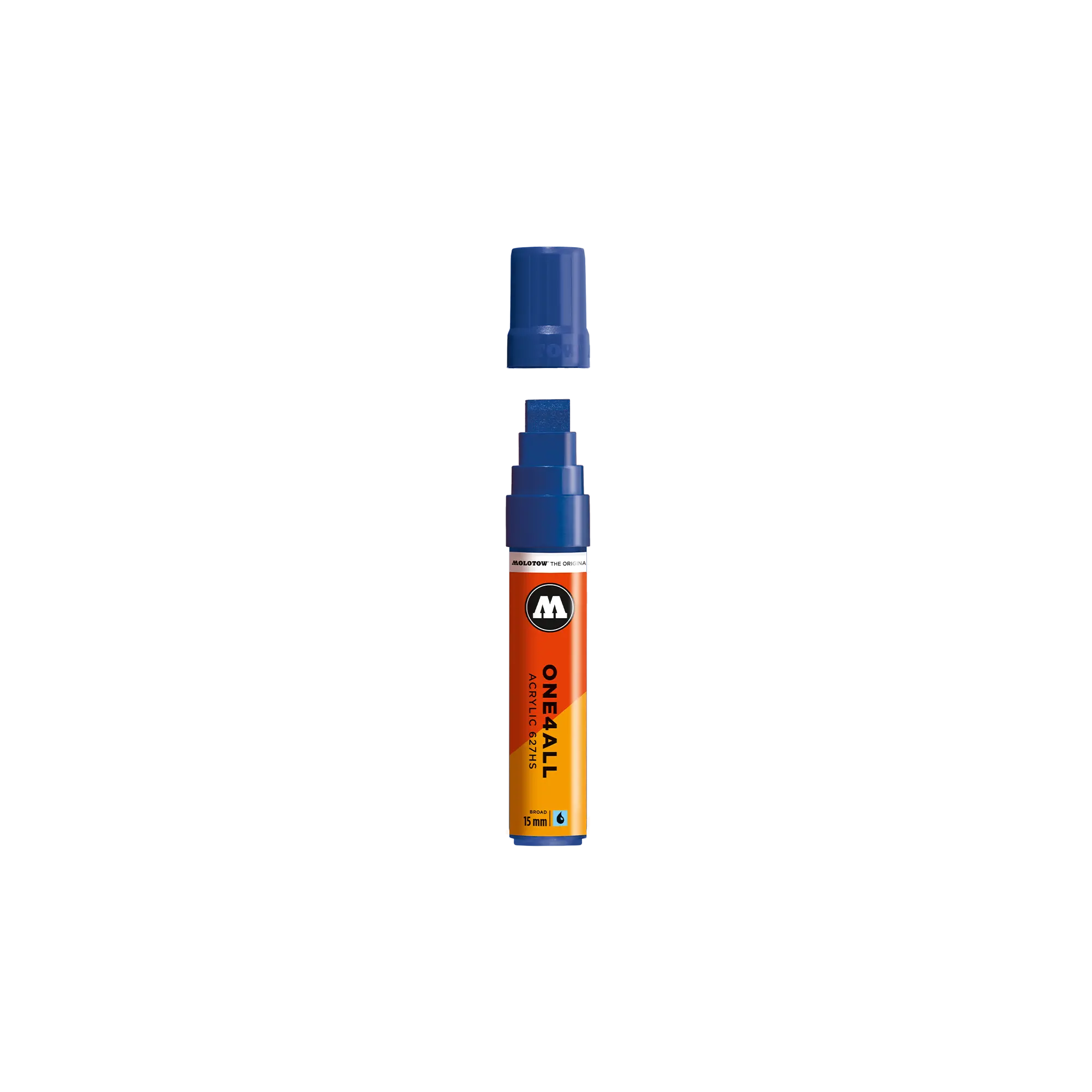 Acrylic marker One4All 627HS 15mm #204 true blue