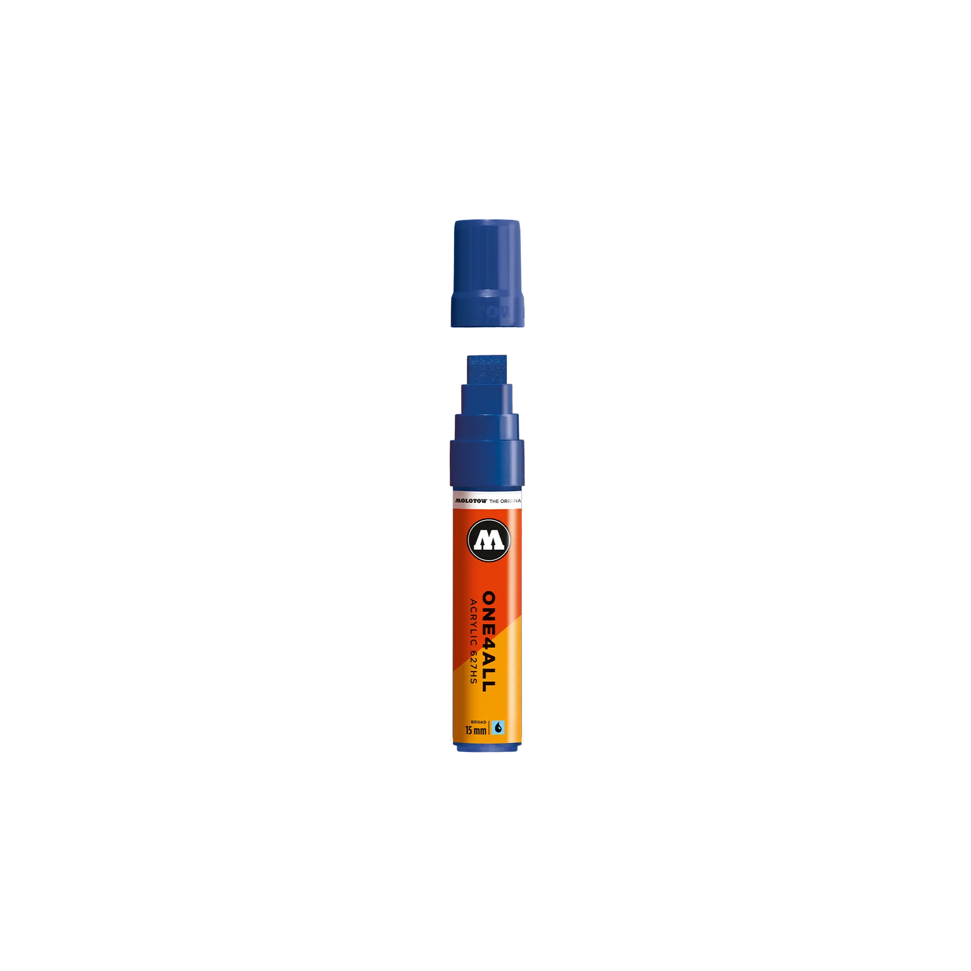Acrylic marker One4All 627HS 15mm #204 true blue
