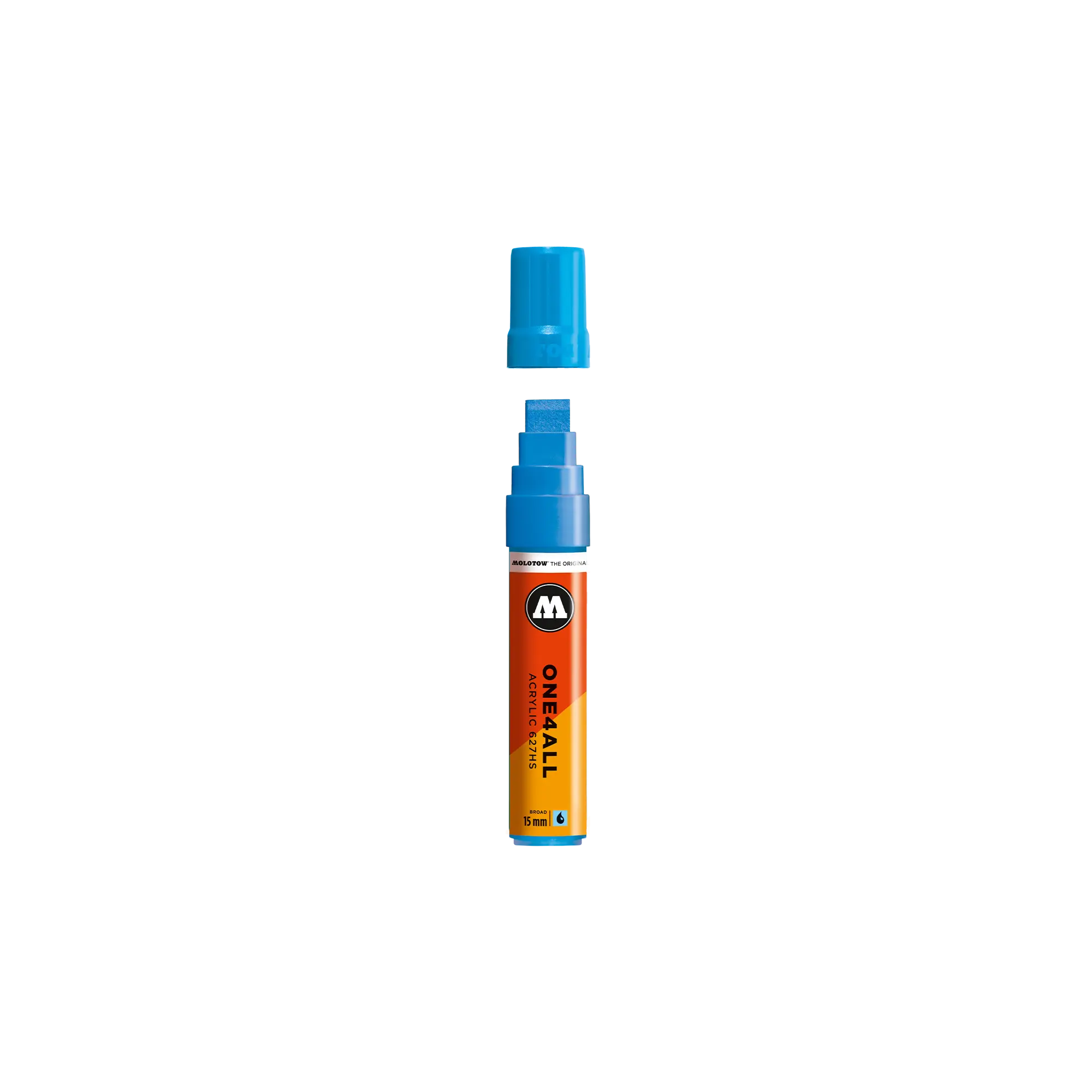 Acrylic marker One4All 627HS 15mm #161 shock blue middle
