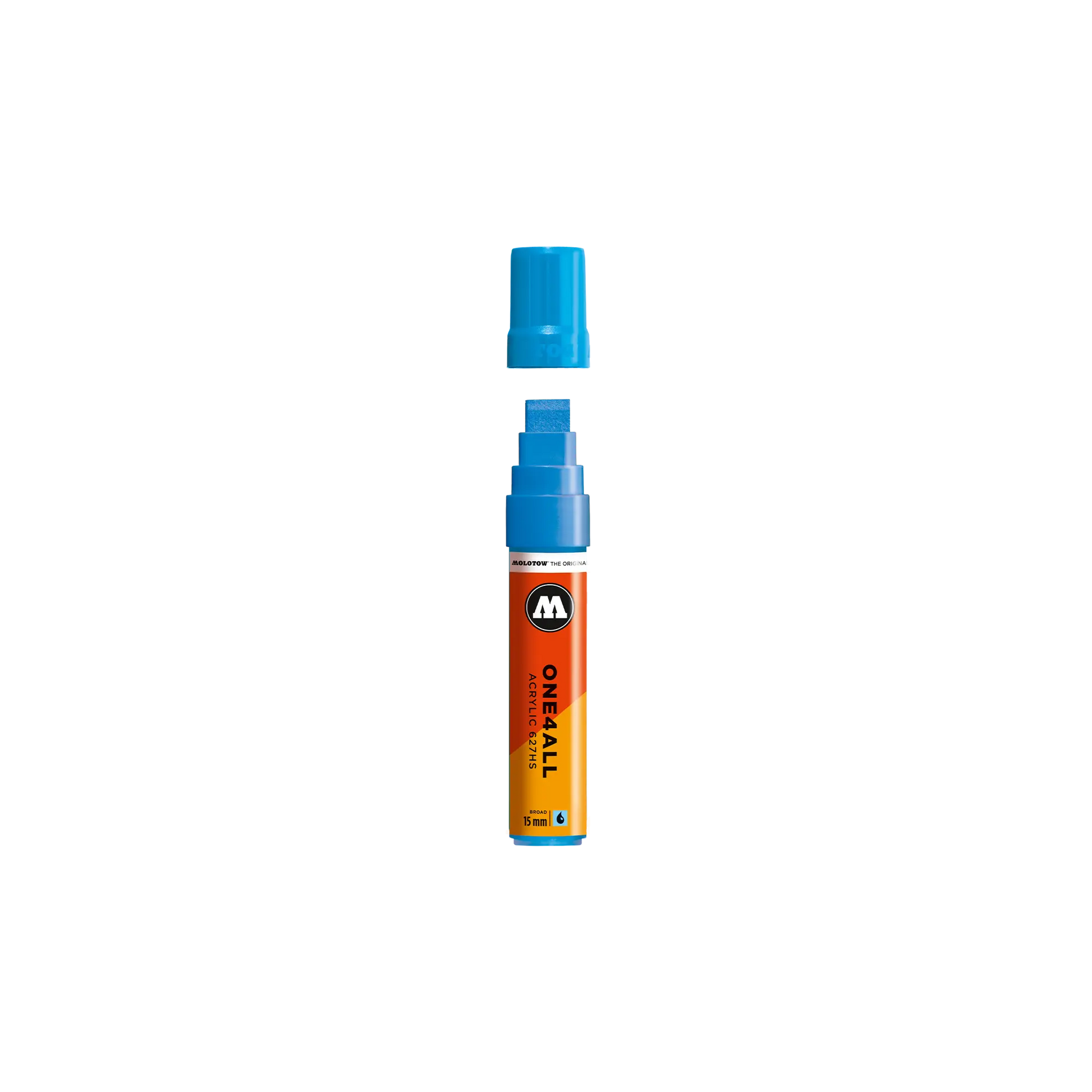 Acrylic marker One4All 627HS 15mm #161 shock blue middle