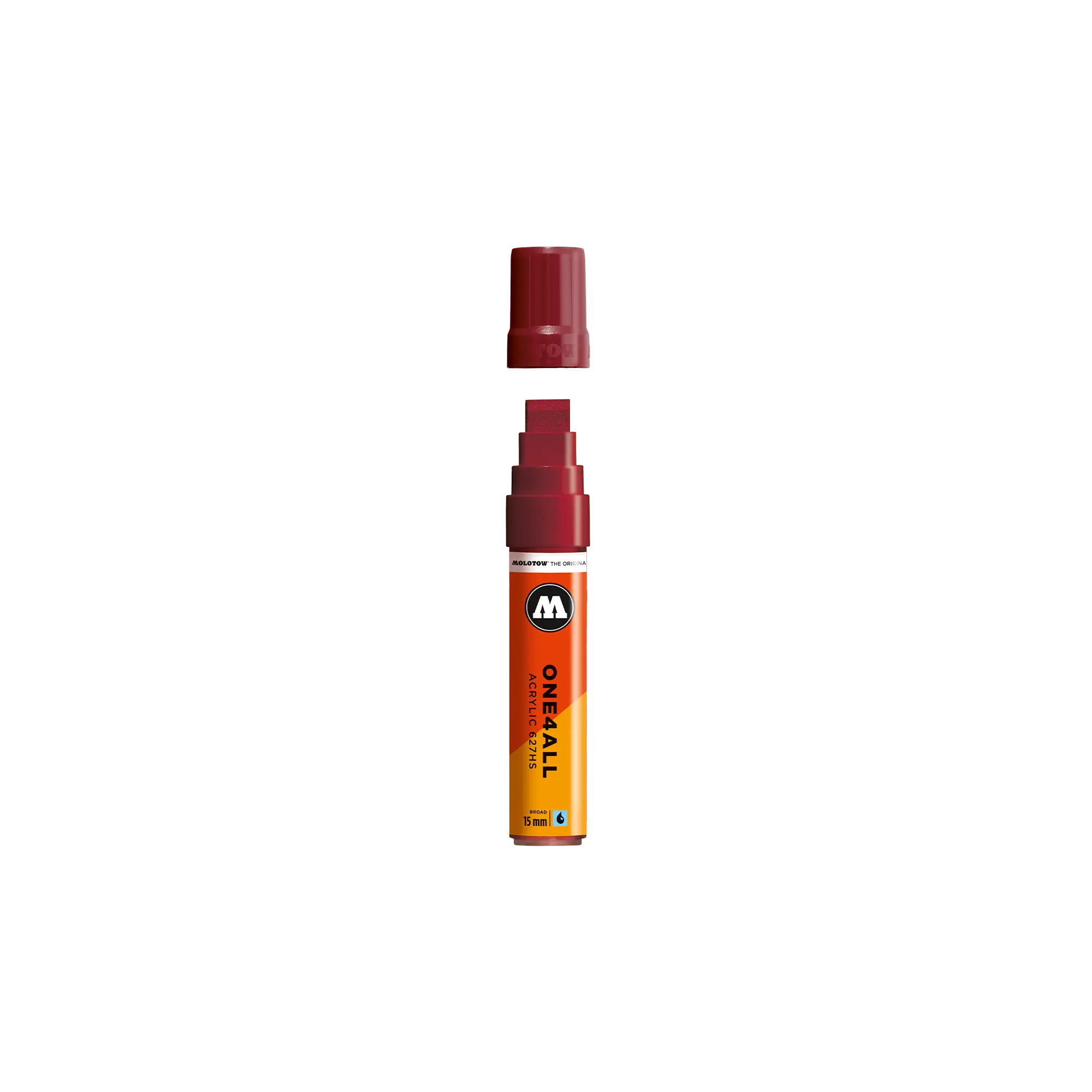 Acrylic marker One4All 627HS 15mm #086 burgundy