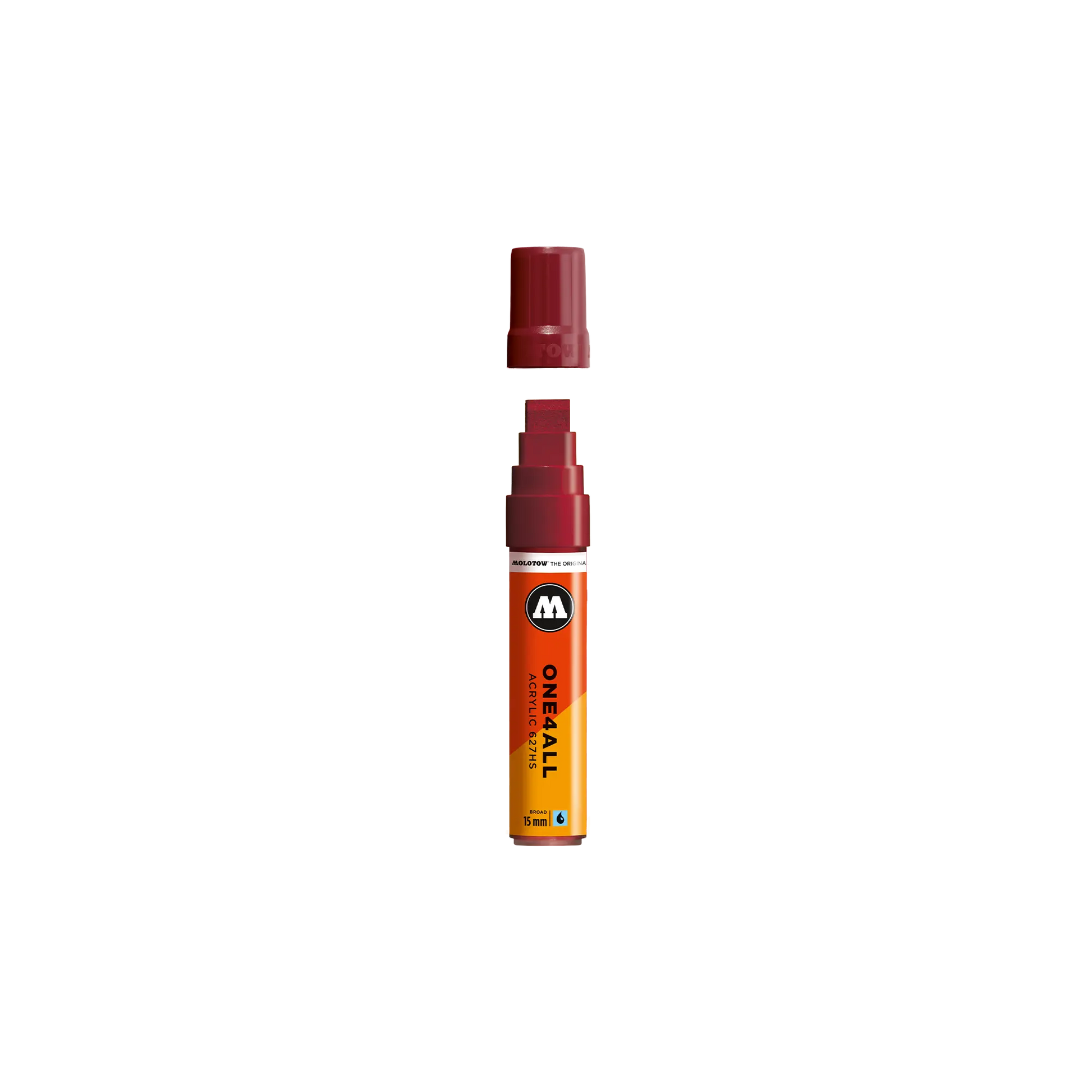 Acrylic marker One4All 627HS 15mm #086 burgundy
