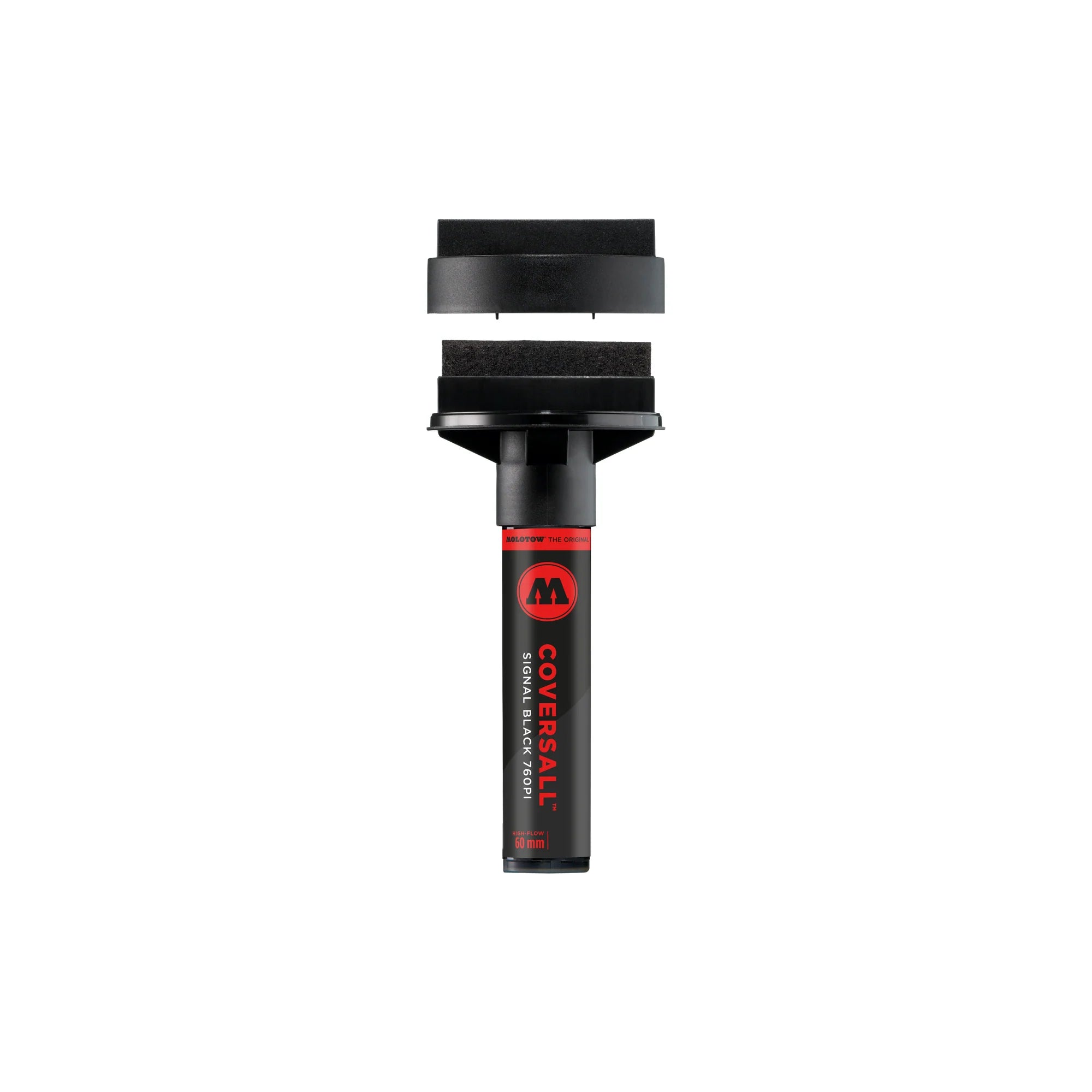 MOLOTOW COVERSALL 760PI Action Marker - 60 mm High Flow - Signal Black