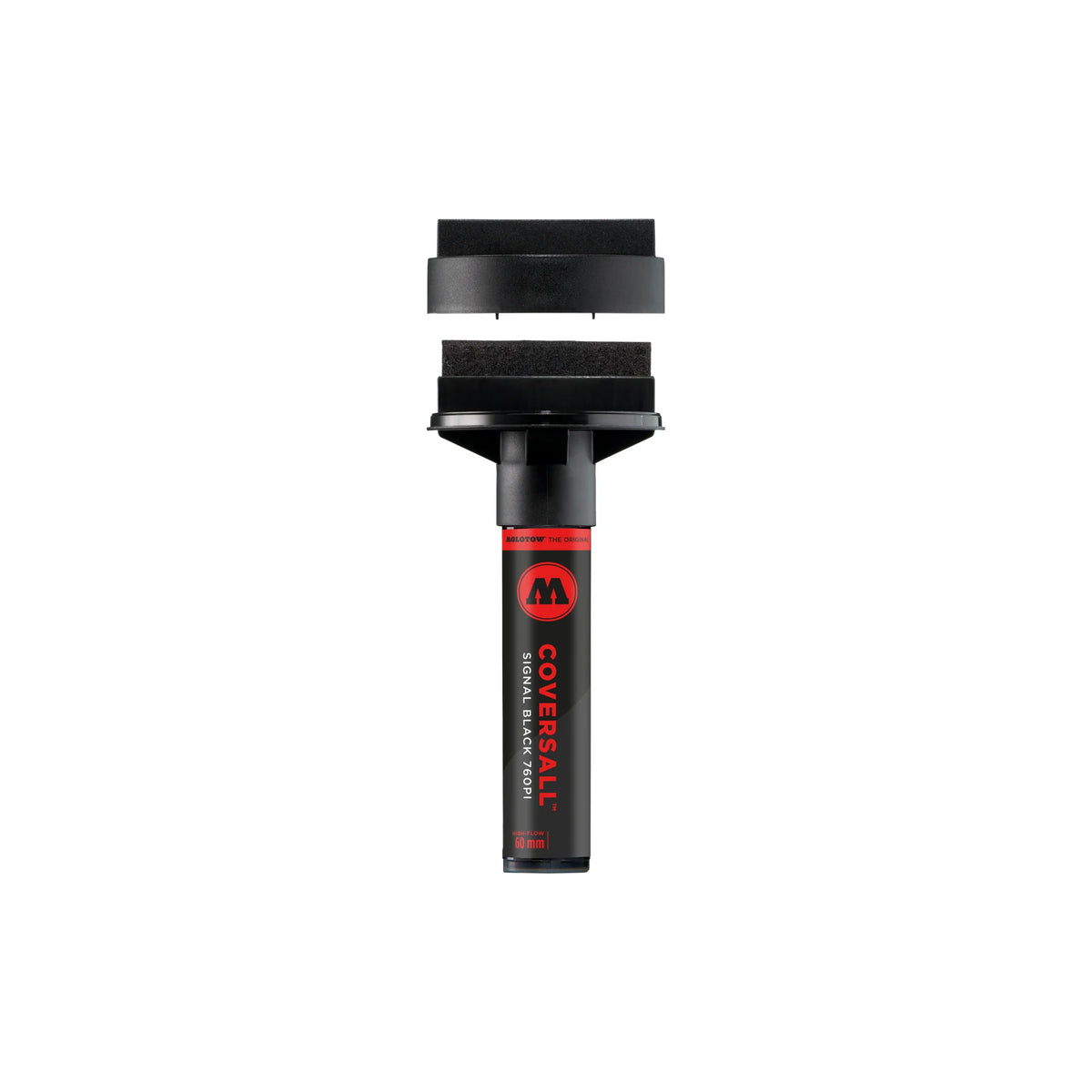 MOLOTOW COVERSALL 760PI Action Marker - 60 mm High Flow - Signal Black