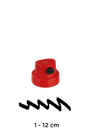 FLAT JET CAP ARTIST 2 RED/BLACK