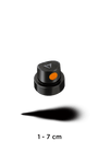 FLAME ORANGE CAP BLACK/ORANGE