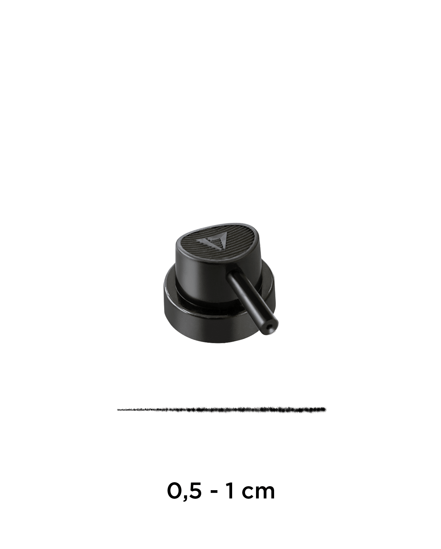 PIPE CAP SKINNY BLACK