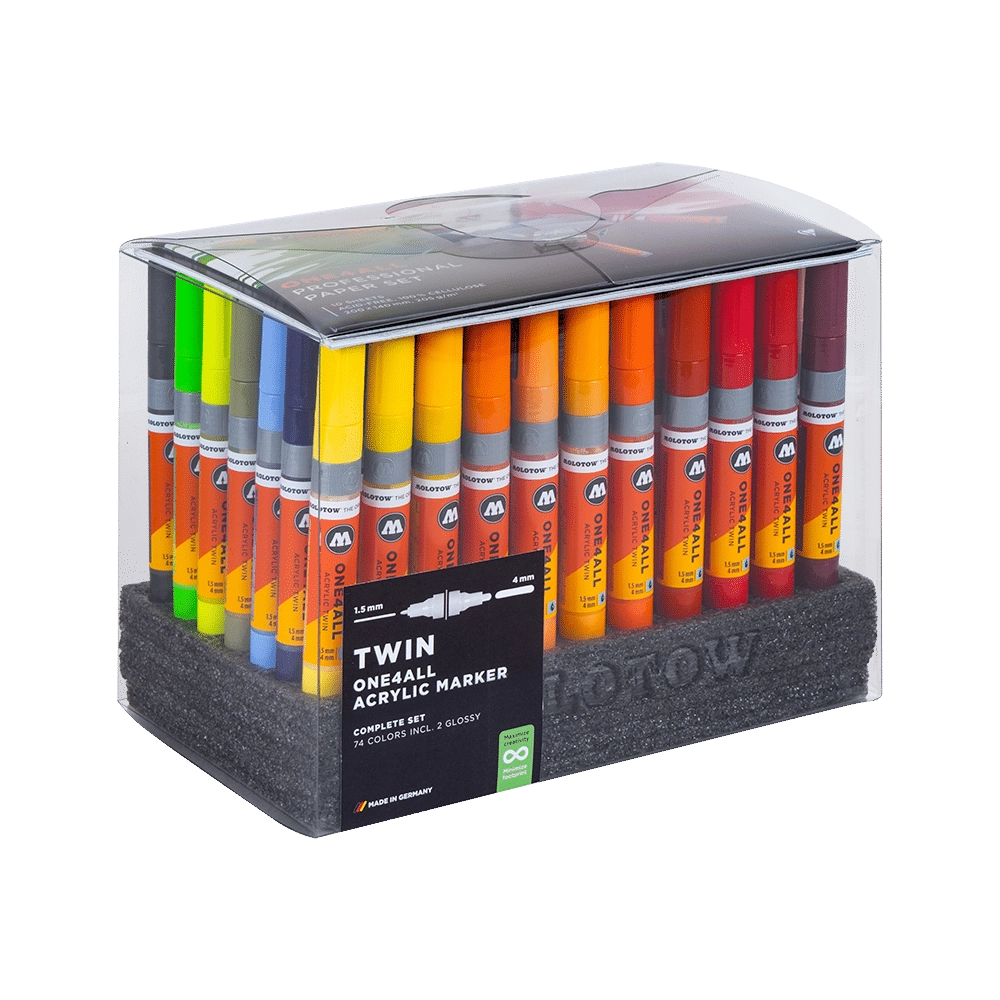 ONE4ALL Complete Set Acrylic Twin