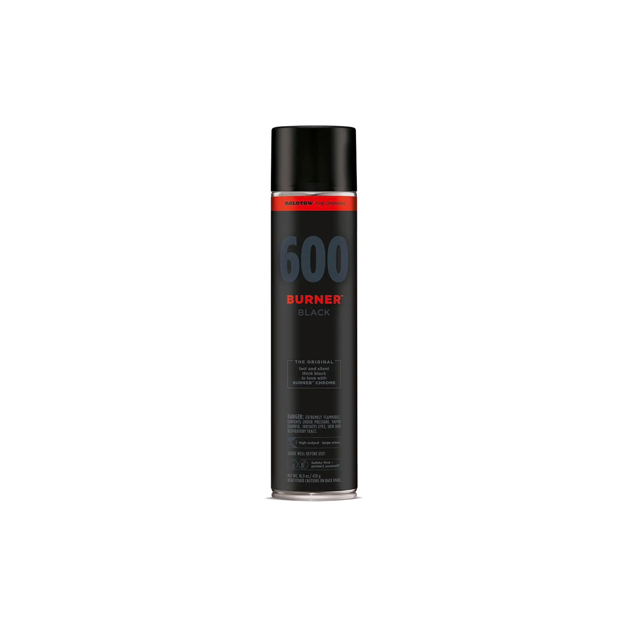 MOLOTOW BURNER 600ml BLACK