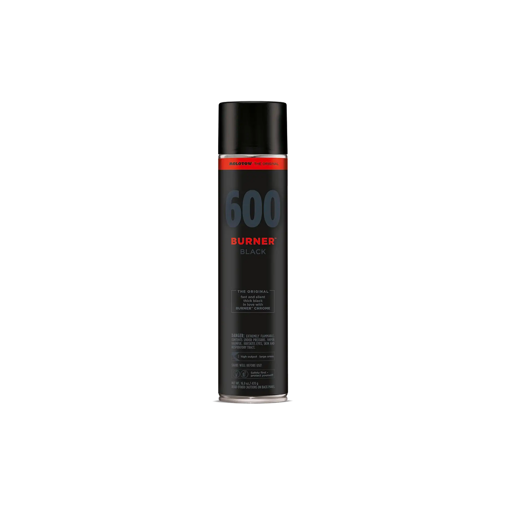 MOLOTOW BURNER 600ml BLACK