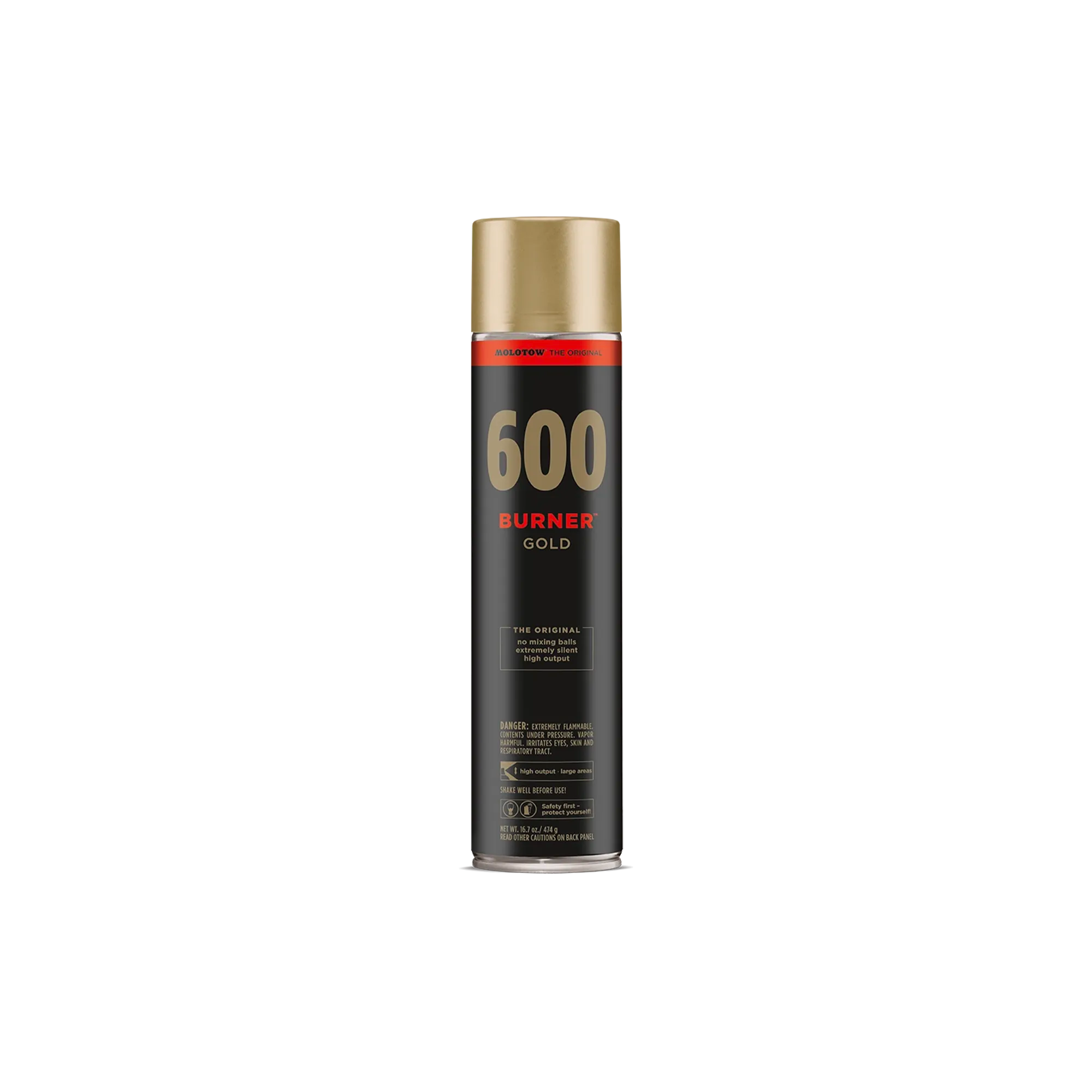 MOLOTOW BURNER 600ml GOLD