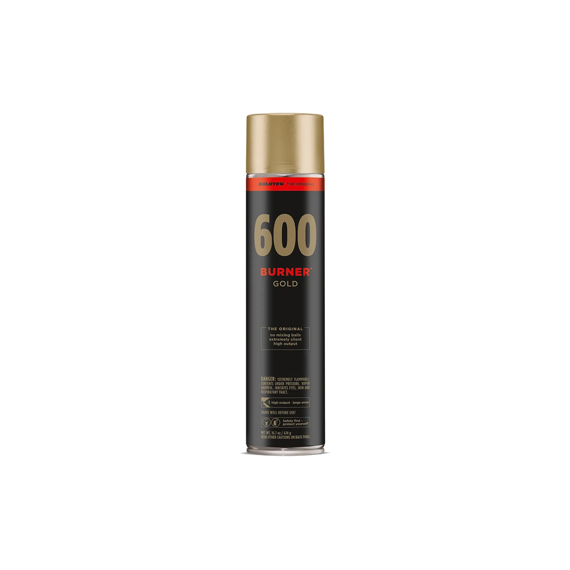 MOLOTOW BURNER 600ml GOLD