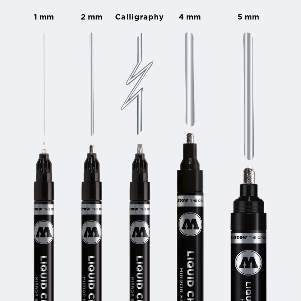 Liquid Chrome Markers