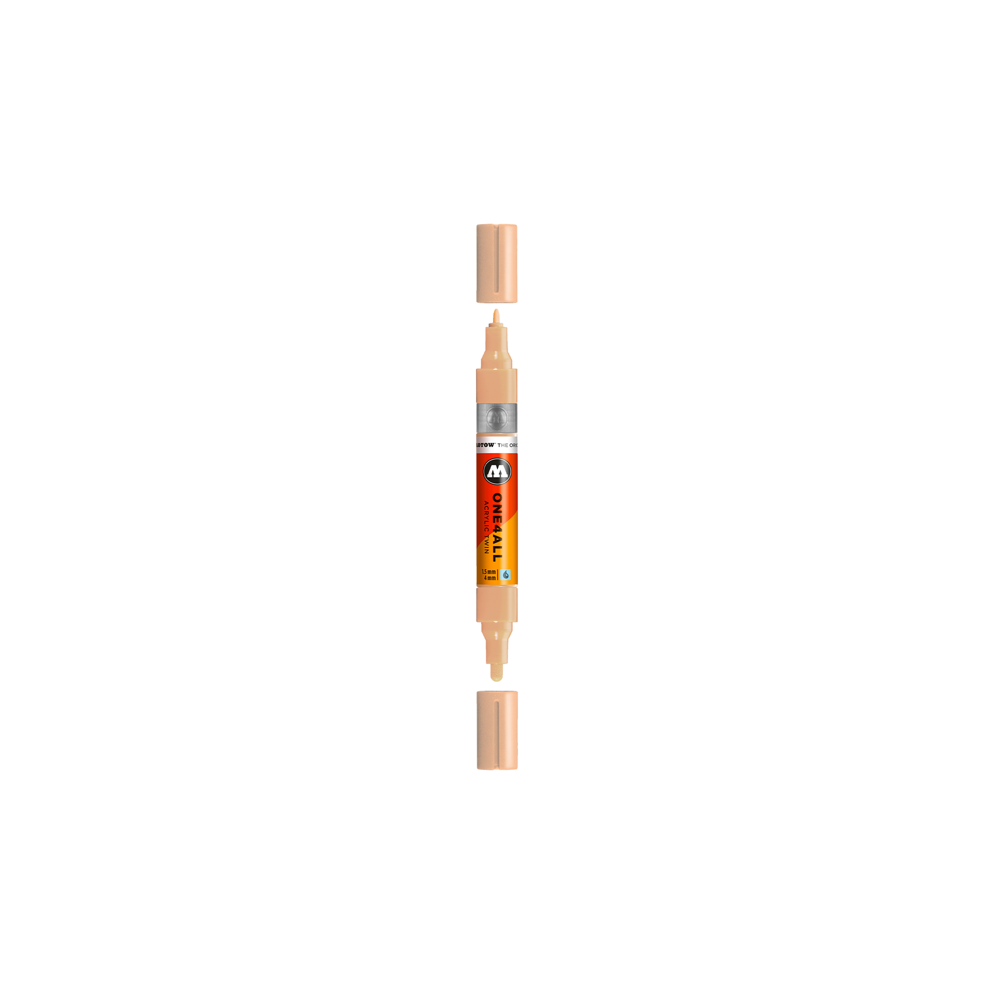 Acrylic marker One4All Twin 1,5/4mm #259 sand