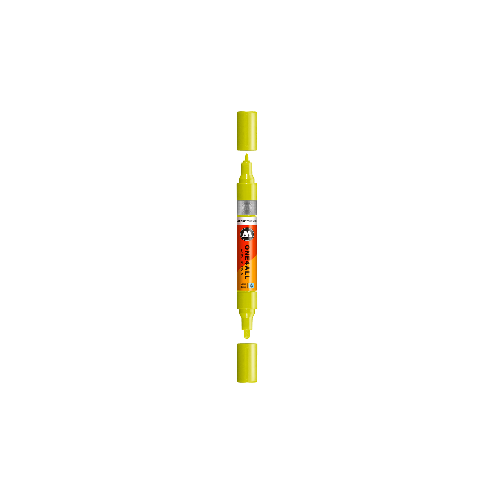 Acrylic marker One4All Twin 1,5/4mm #257 nature green light