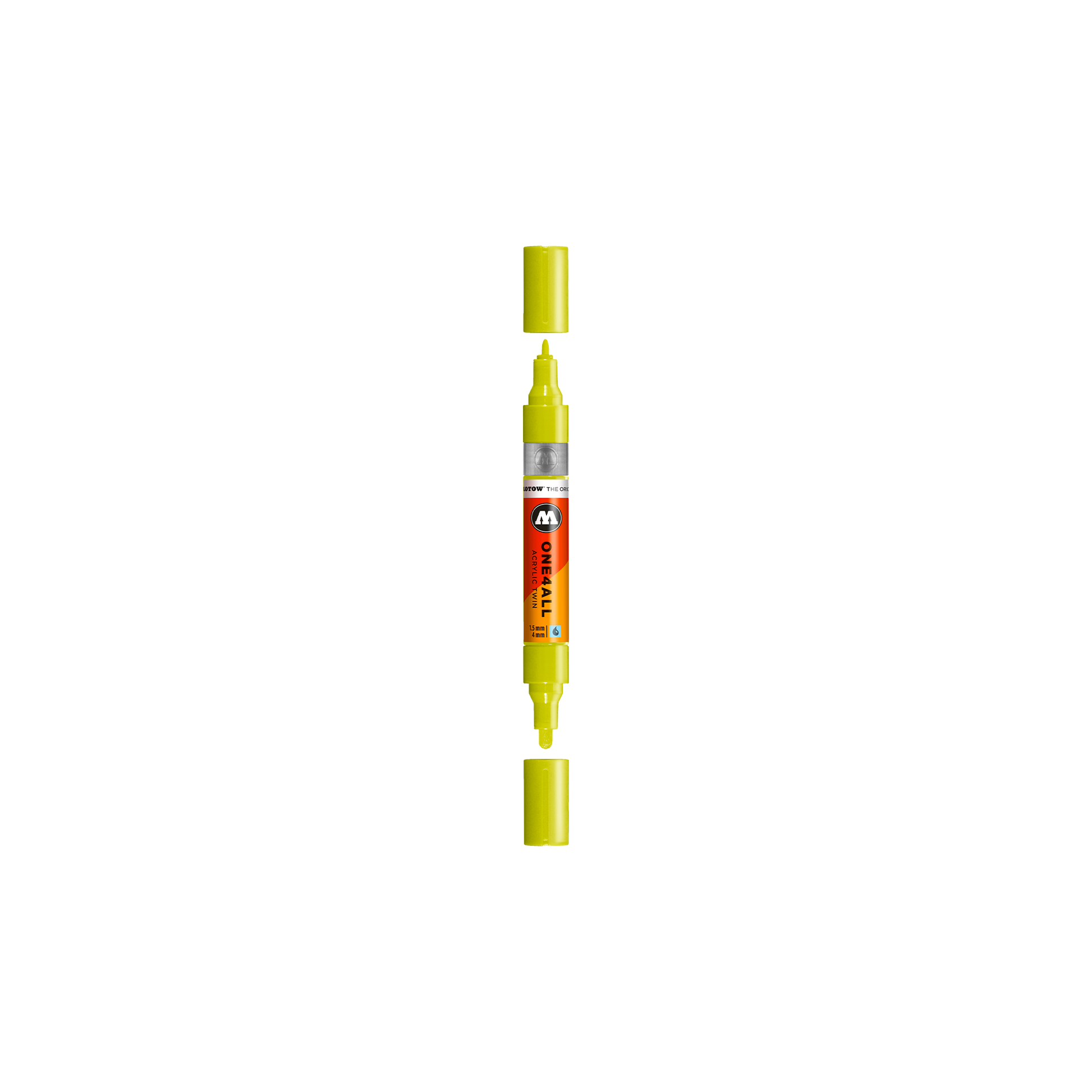 Acrylic marker One4All Twin 1,5/4mm #257 nature green light