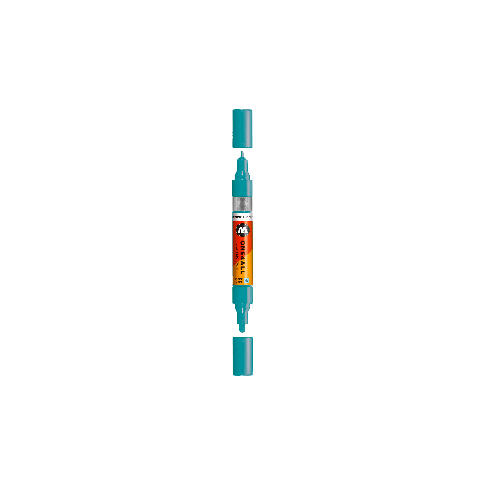 Acrylic marker One4All Twin 1,5/4mm #254 olympia blue