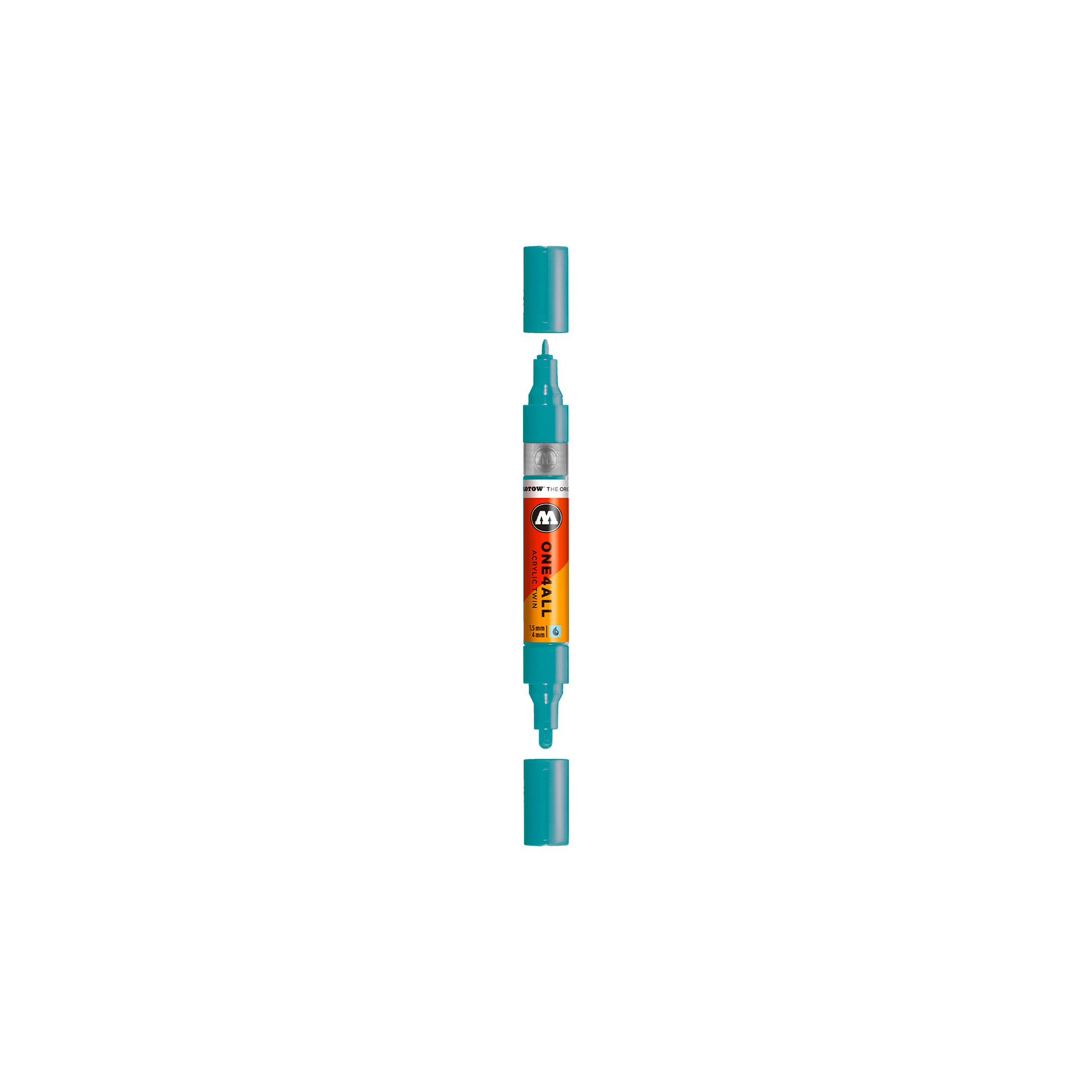 Acrylic marker One4All Twin 1,5/4mm #254 olympia blue