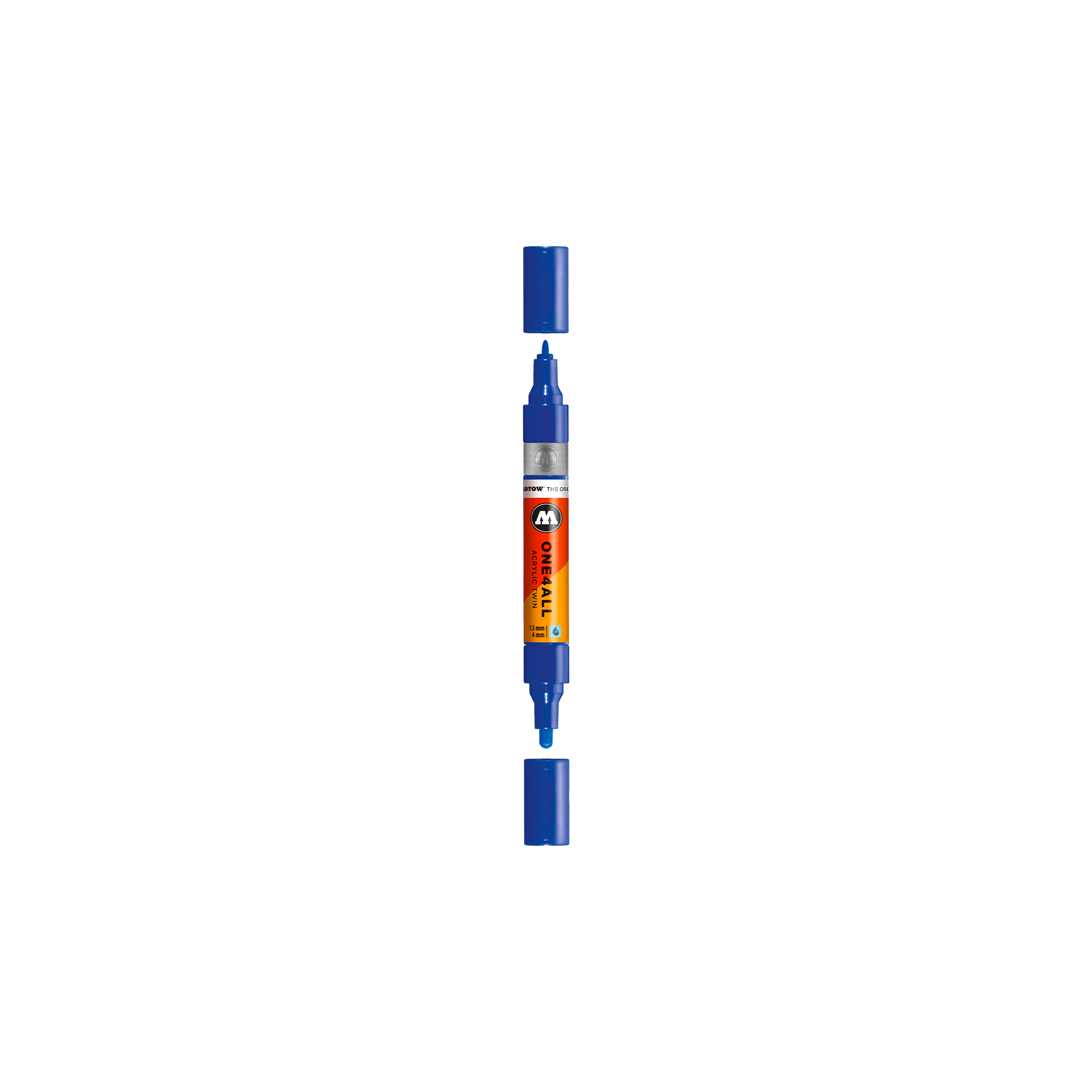Acrylic marker One4All Twin 1,5/4mm #249 ultramarine