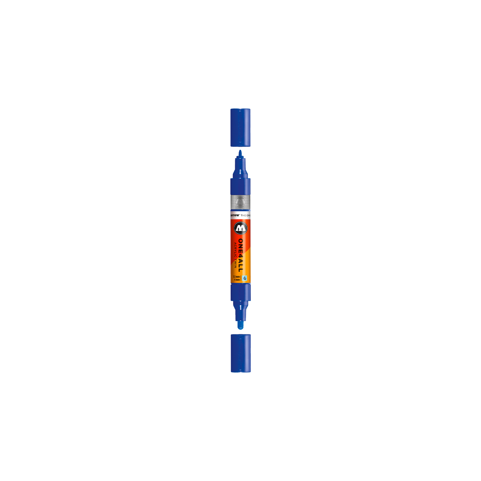 Acrylic marker One4All Twin 1,5/4mm #249 ultramarine