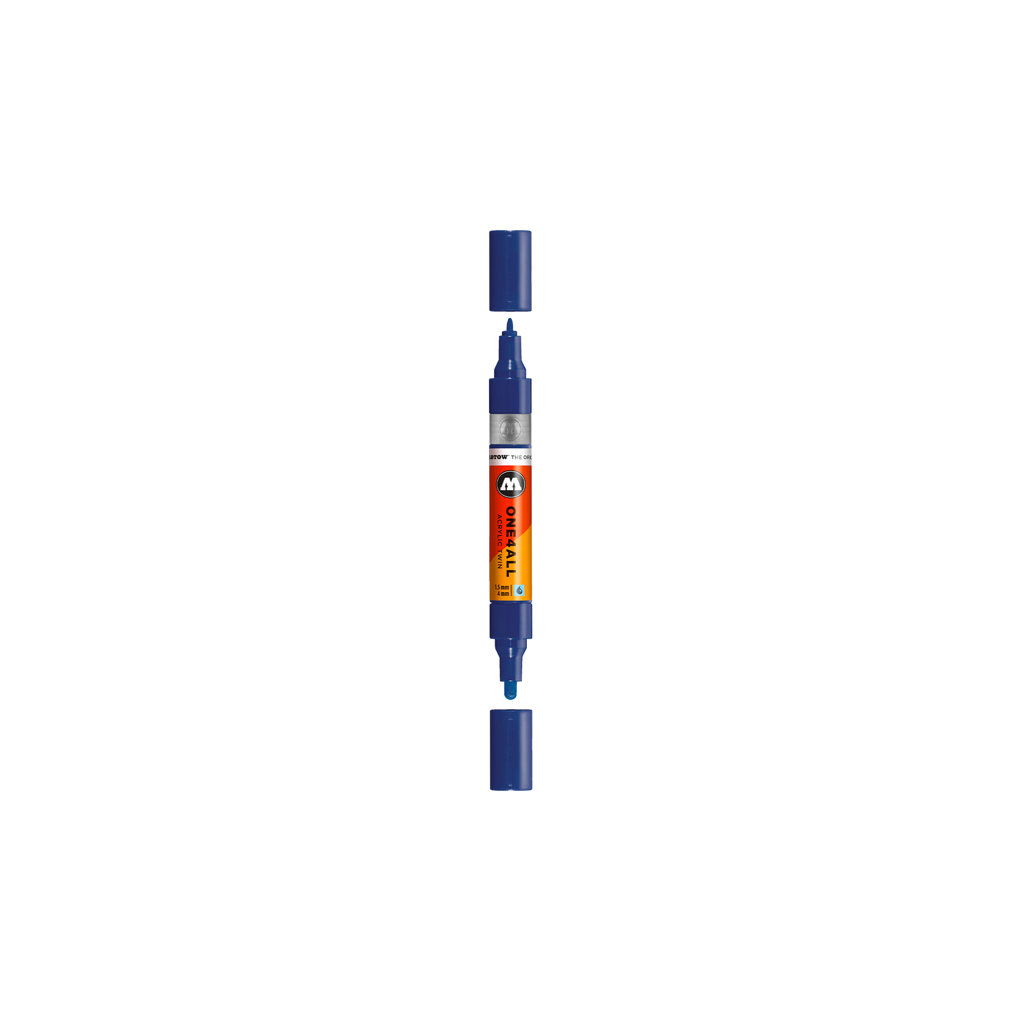 Acrylic marker One4All Twin 1,5/4mm #248 night blue