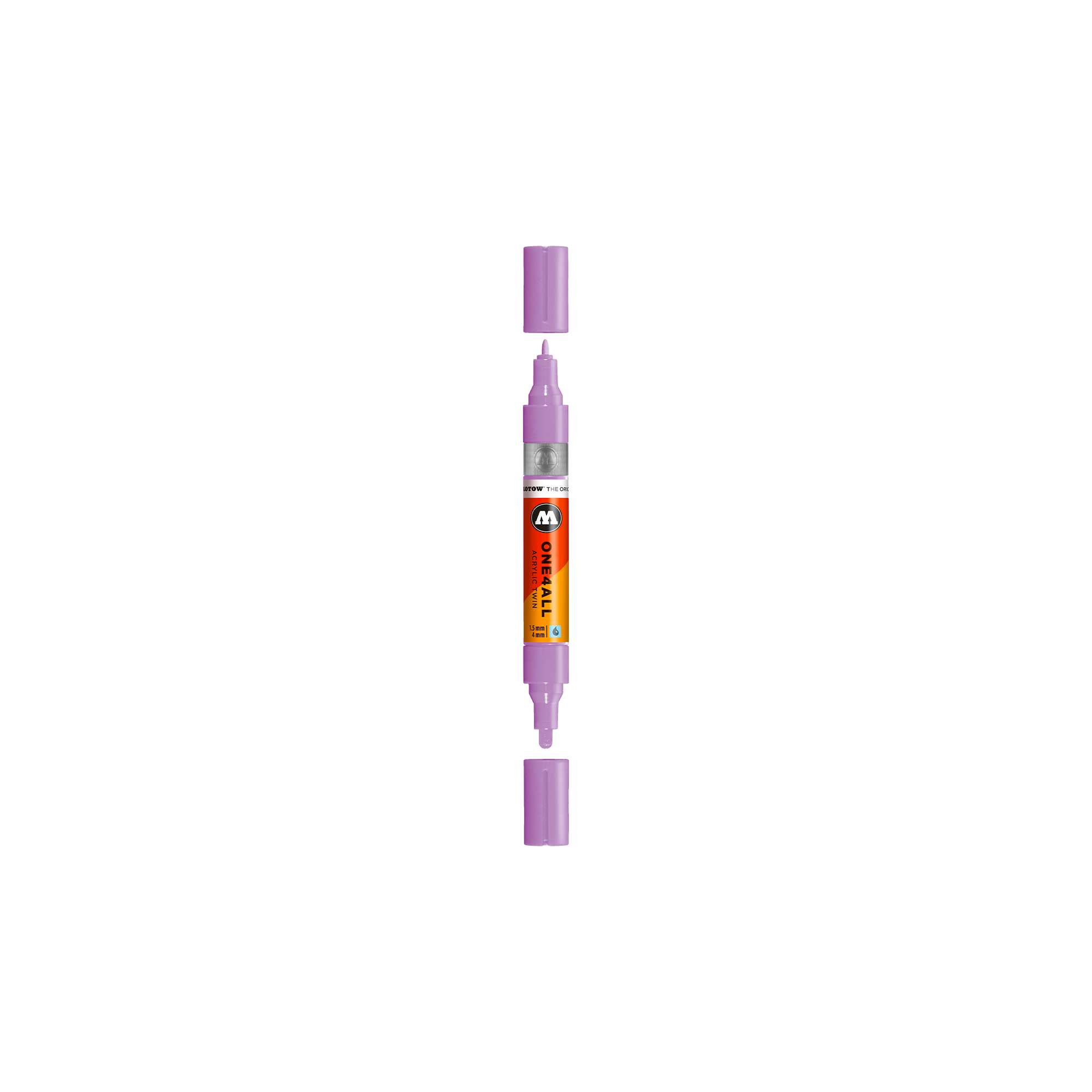 Acrylic marker One4All Twin 1,5/4mm #246 lavender