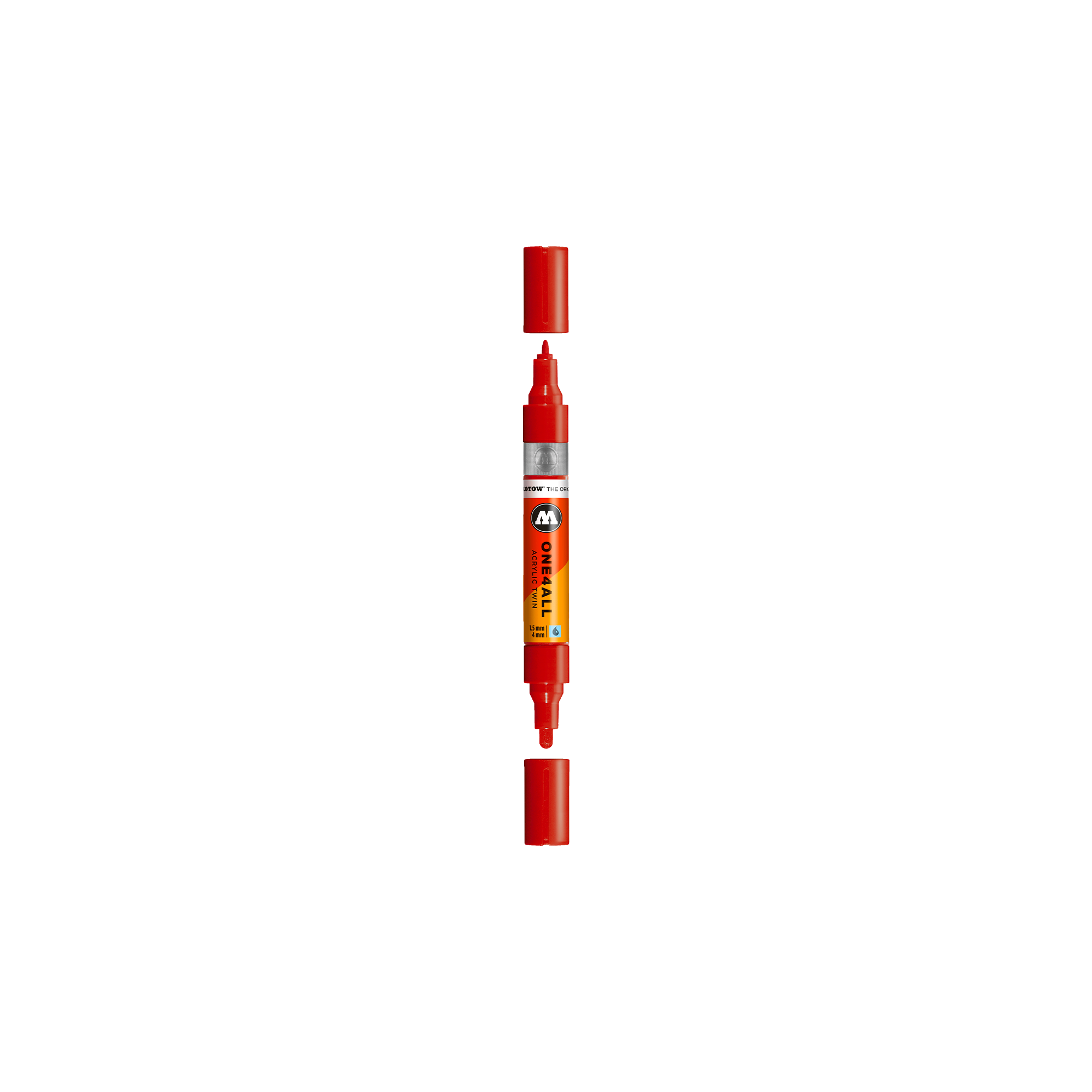 Acrylic marker One4All Twin 1,5/4mm #245 raspberry red