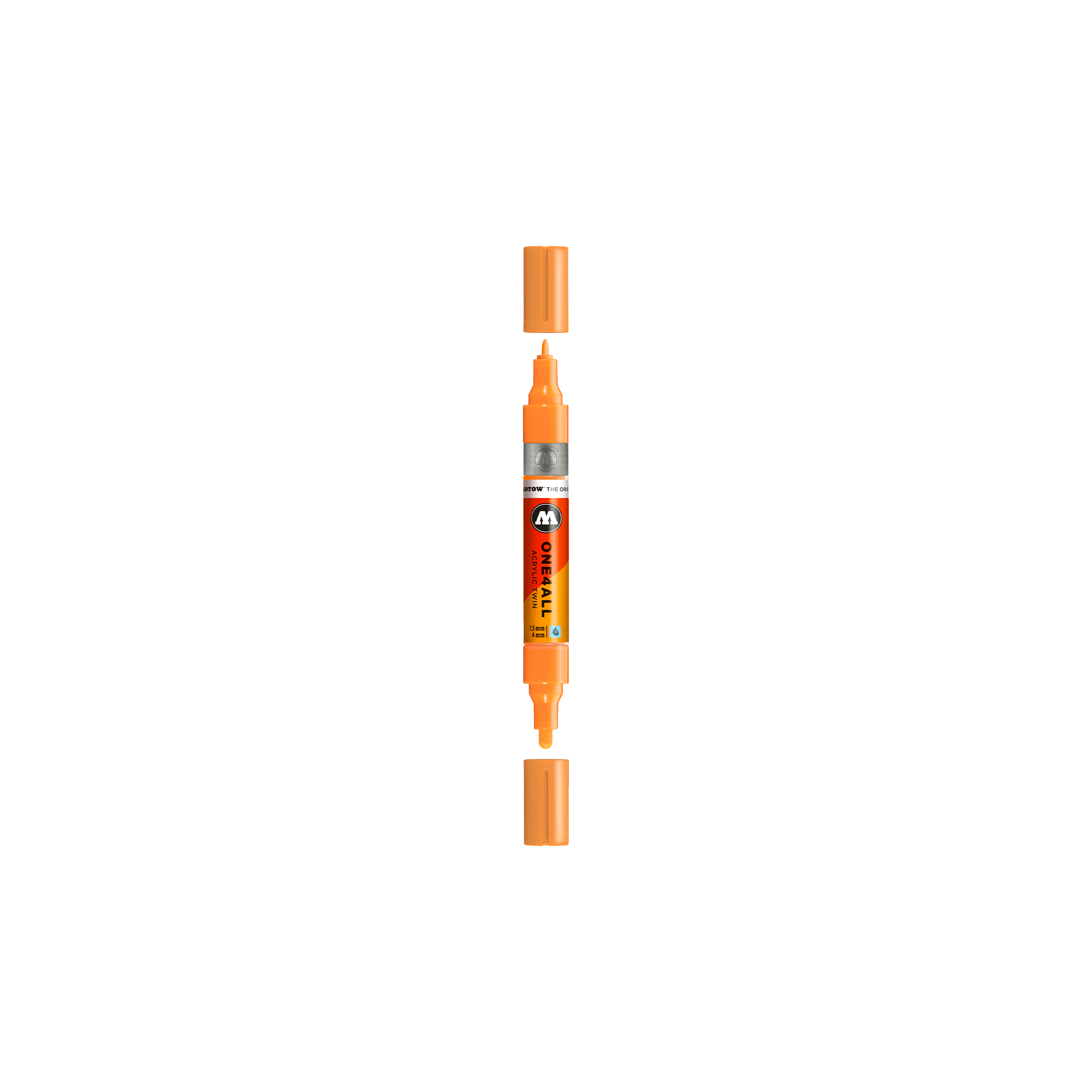 Acrylic marker One4All Twin 1,5/4mm #241 goldfish