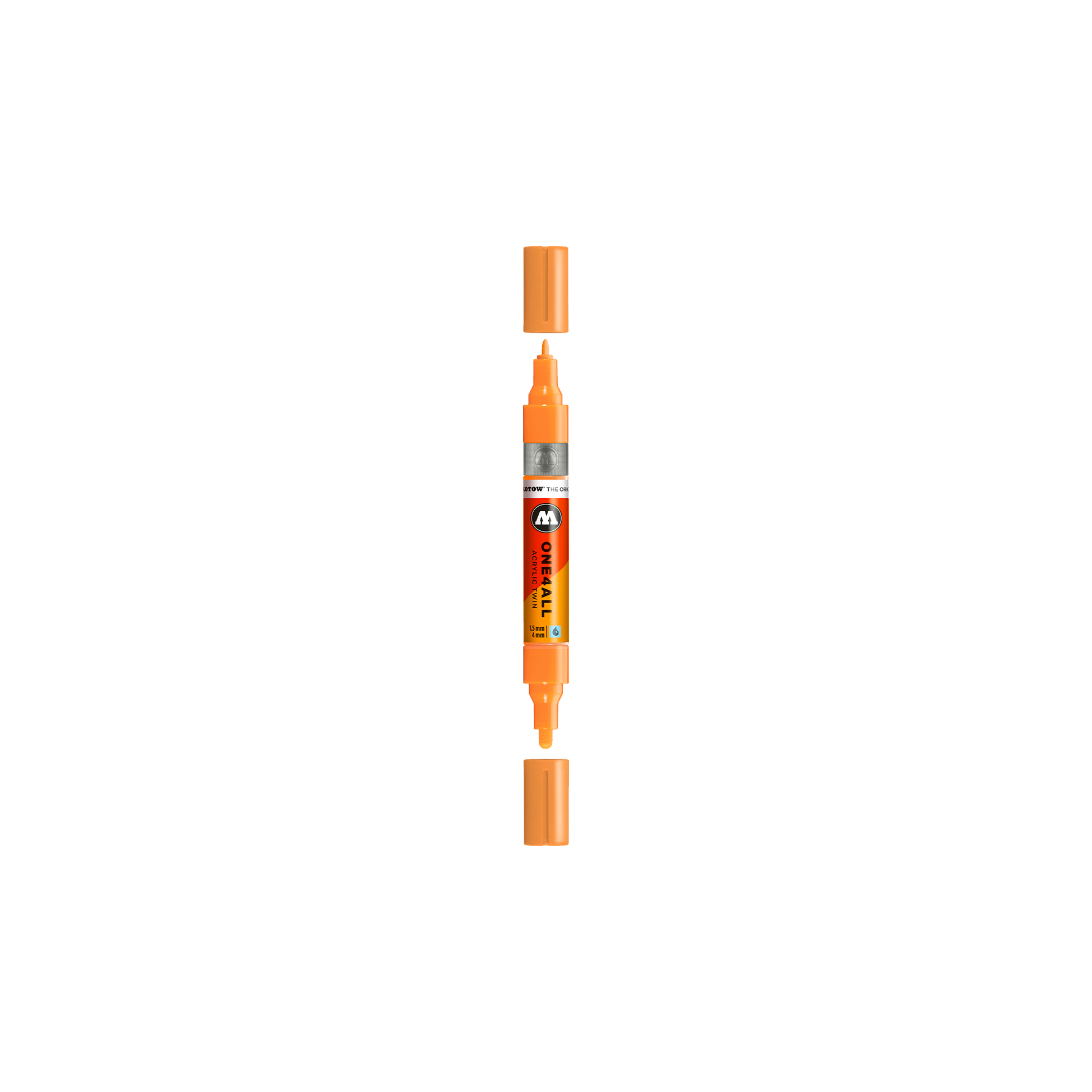 Acrylic marker One4All Twin 1,5/4mm #241 goldfish