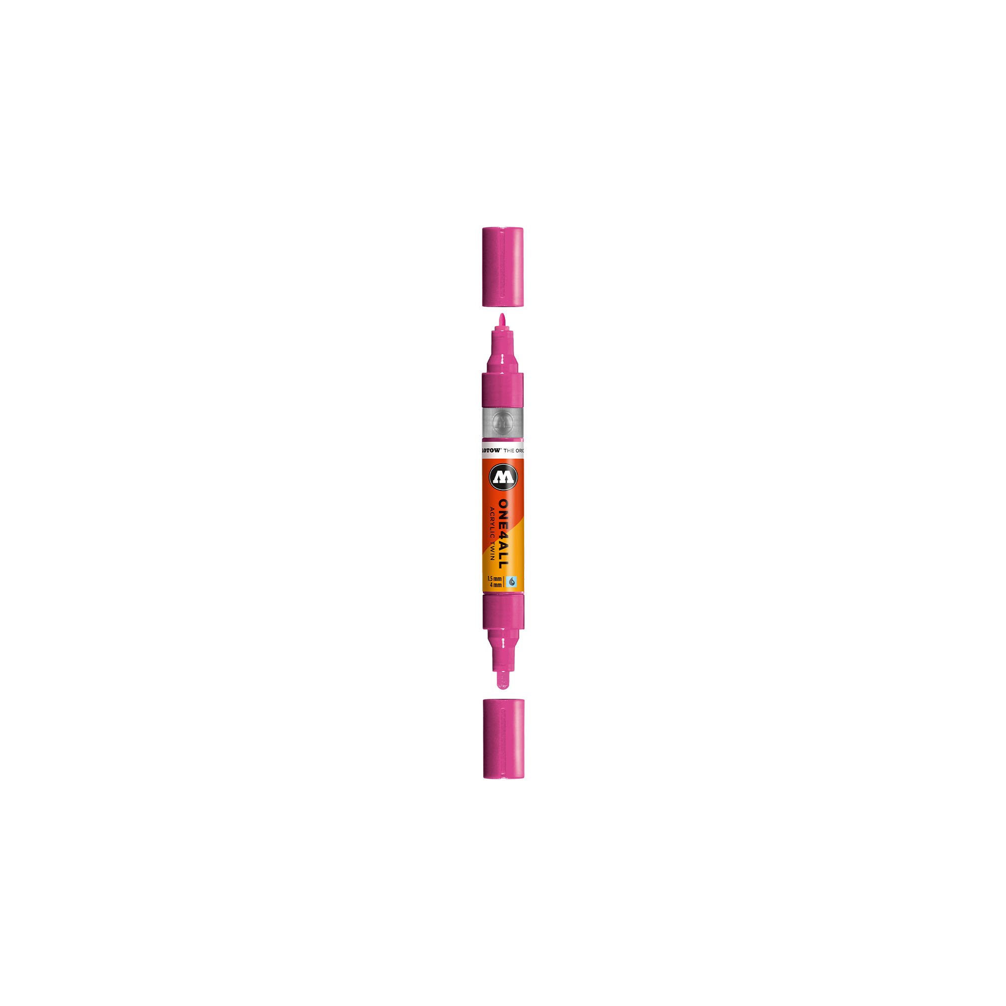 Acrylic marker One4All Twin 1,5/4mm #232 magenta