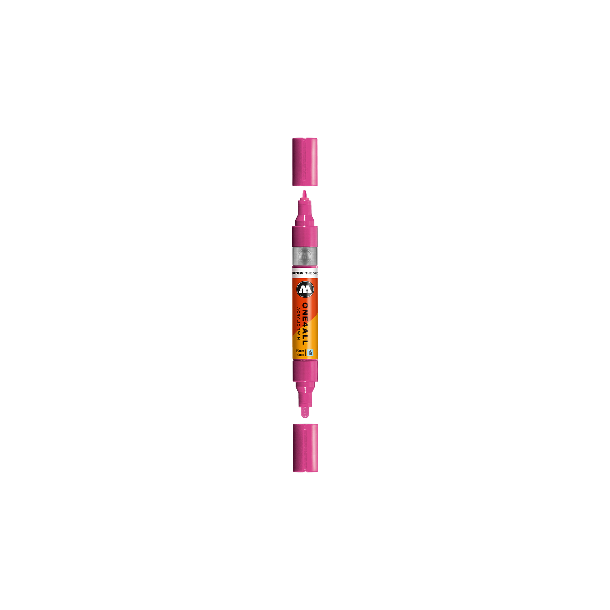 Acrylic marker One4All Twin 1,5/4mm #232 magenta