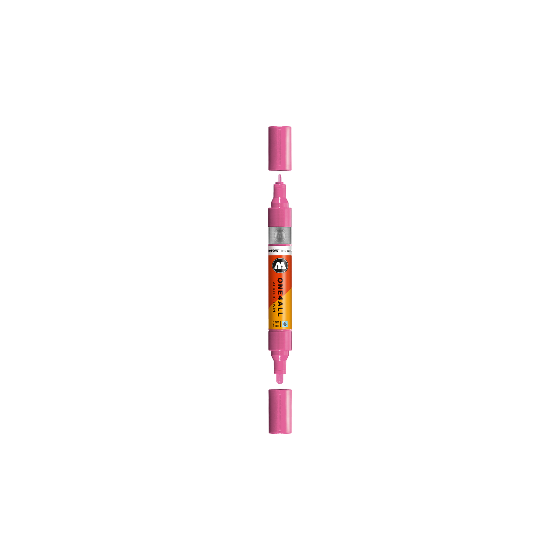 Acrylic marker One4All Twin 1,5/4mm #231 fuchsia pink