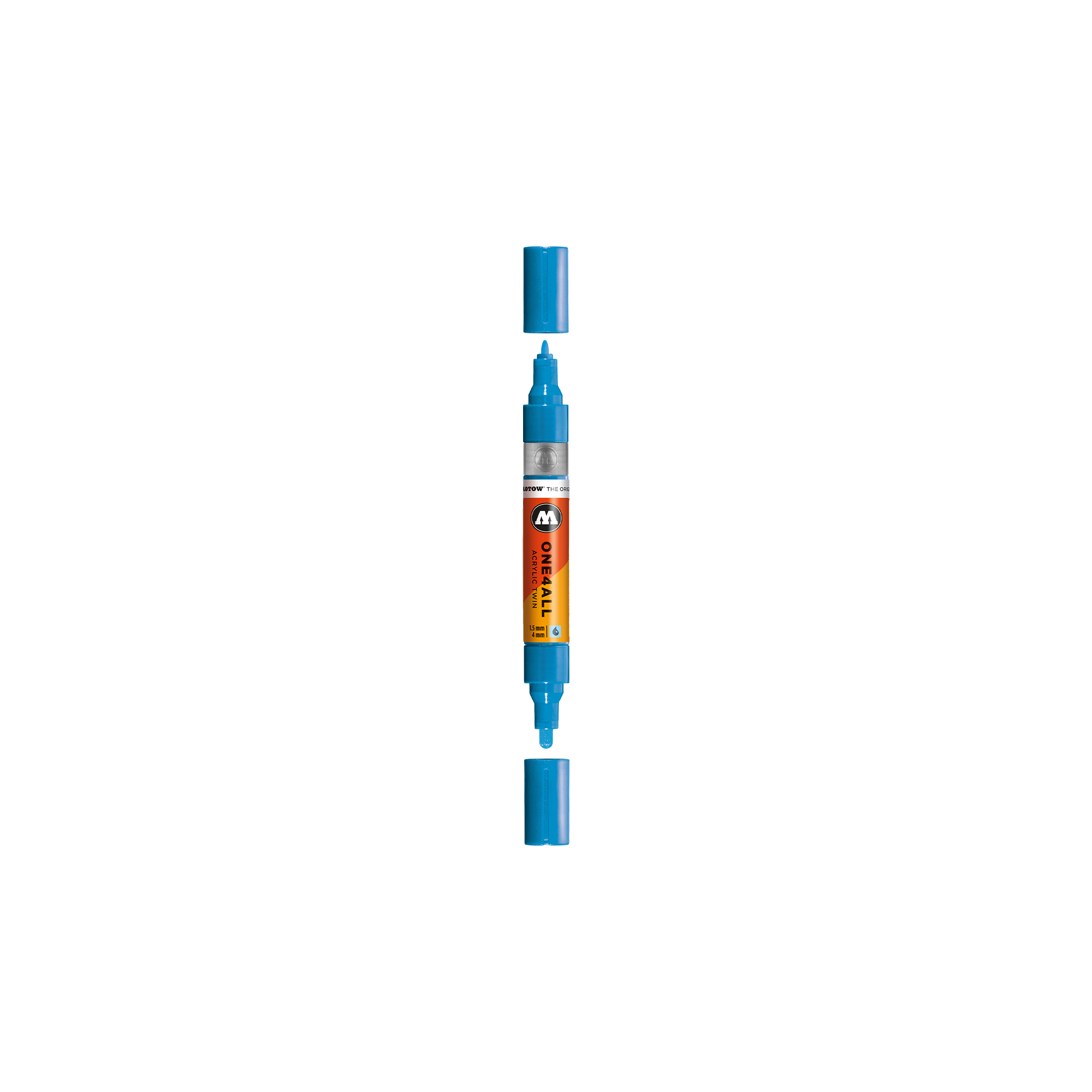 Acrylic marker One4All Twin 1,5/4mm #230 shock blue