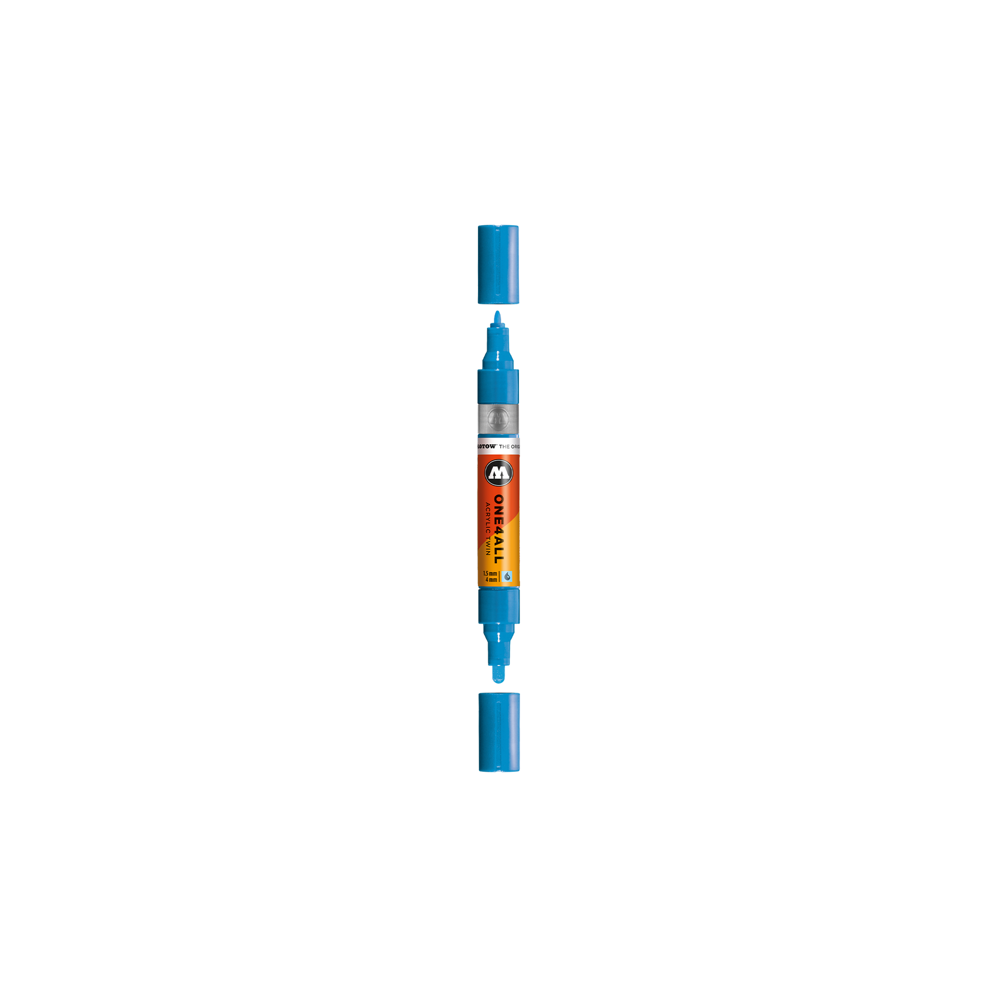 Acrylic marker One4All Twin 1,5/4mm #230 shock blue